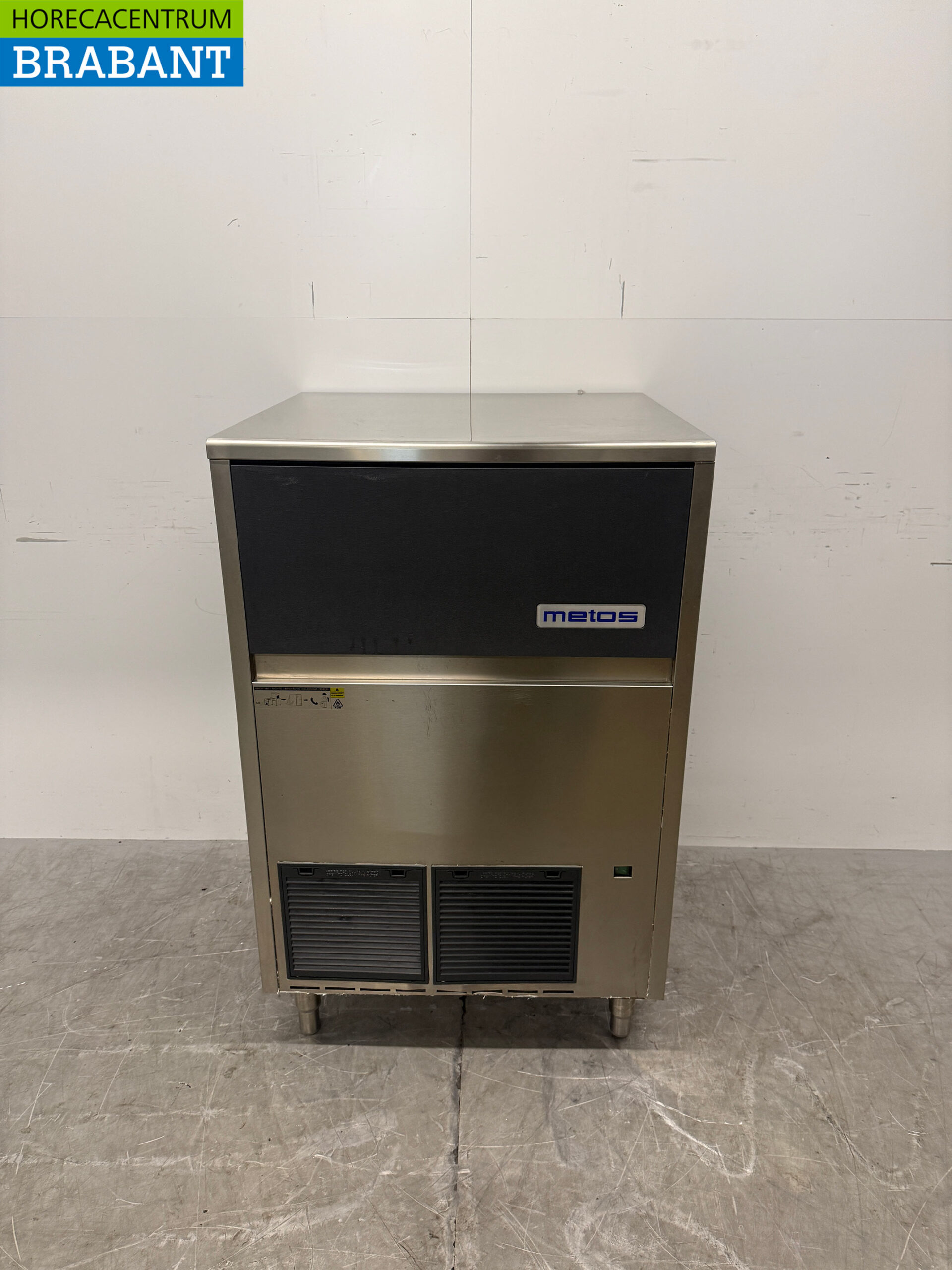 Edelstahl Brema Peeling-Eismaschine 155 kg pro Tag 230V Horeca