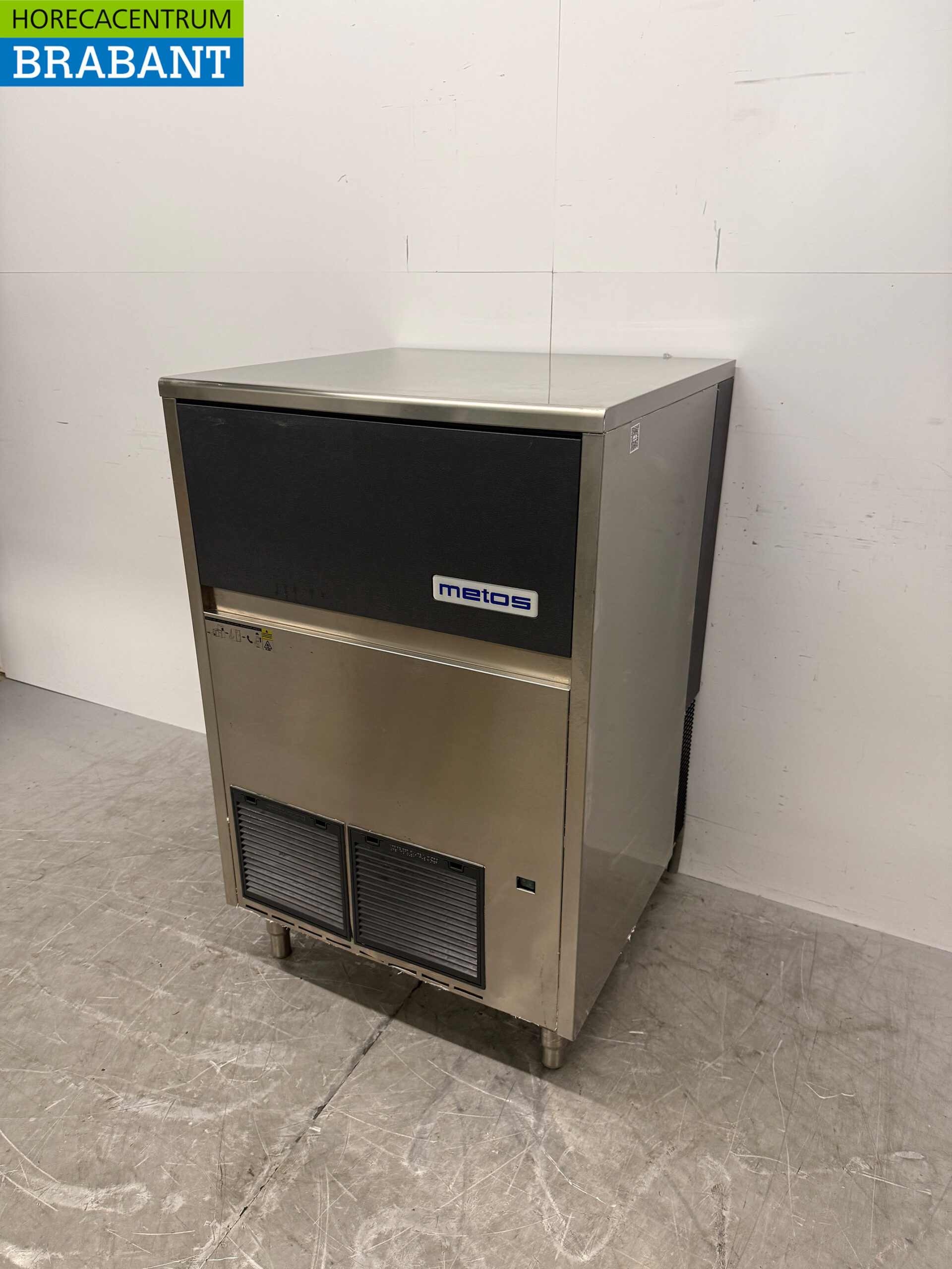 Edelstahl Brema Peeling-Eismaschine 155 kg pro Tag 230V Horeca – Bild 2