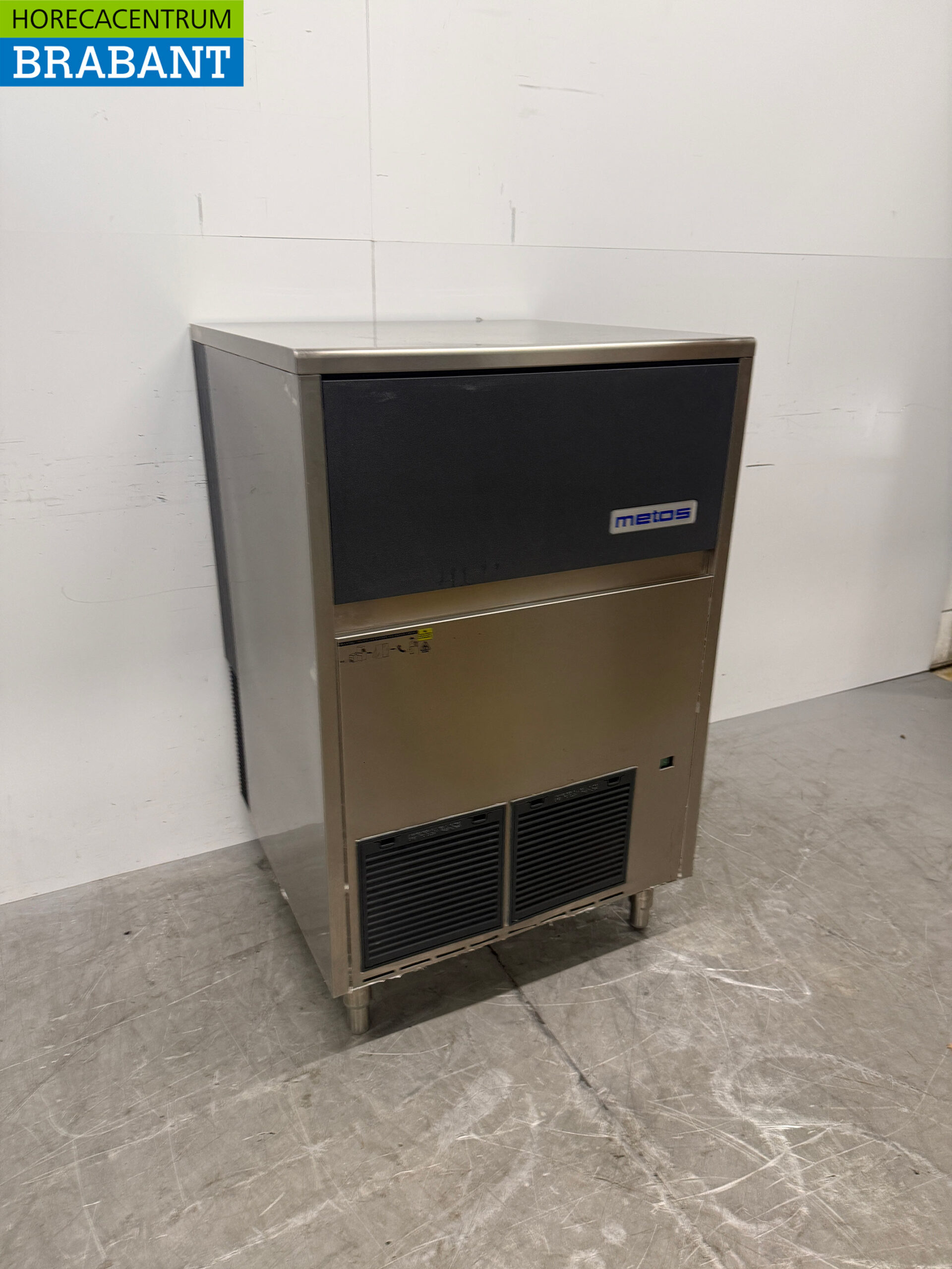 Edelstahl Brema Peeling-Eismaschine 155 kg pro Tag 230V Horeca – Bild 3