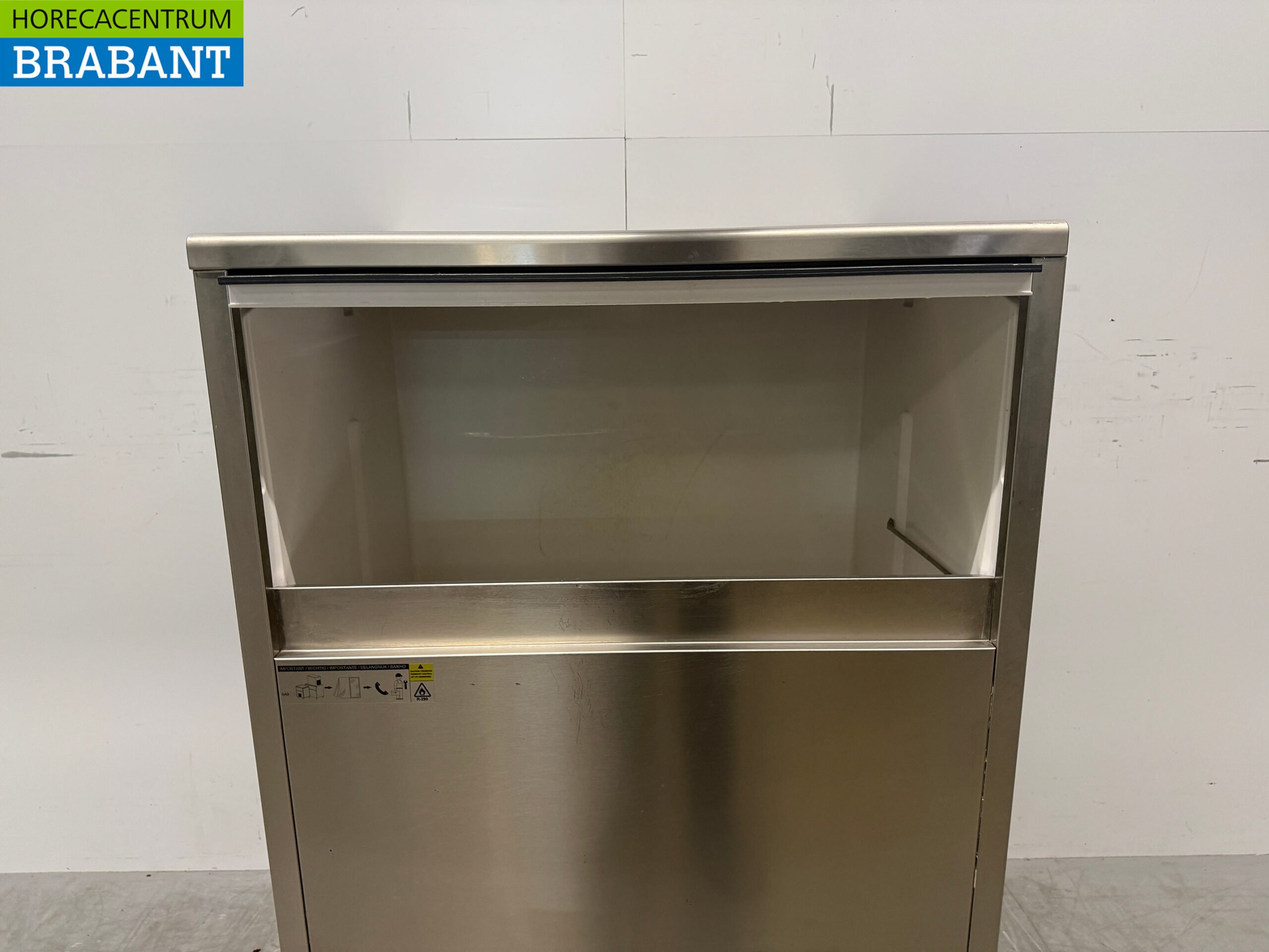 Edelstahl Brema Peeling-Eismaschine 155 kg pro Tag 230V Horeca – Bild 4