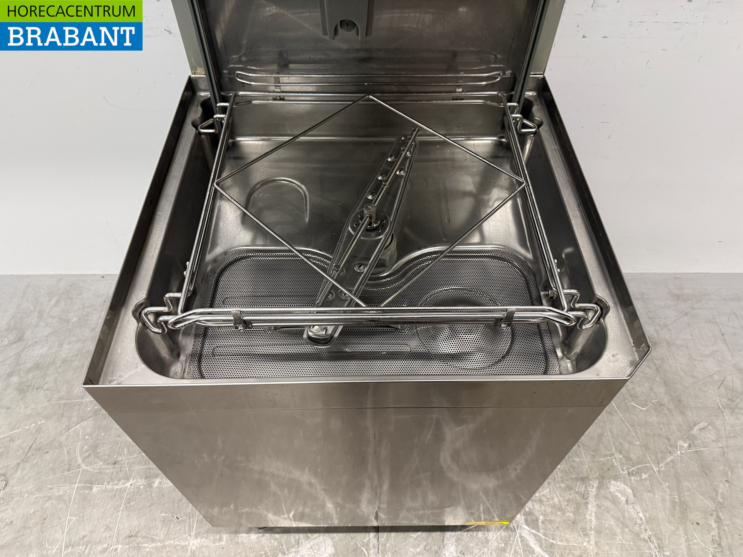 Edelstahl-Geschirrspüler Zanussi HHT8 Sliding 400V Catering – Bild 4