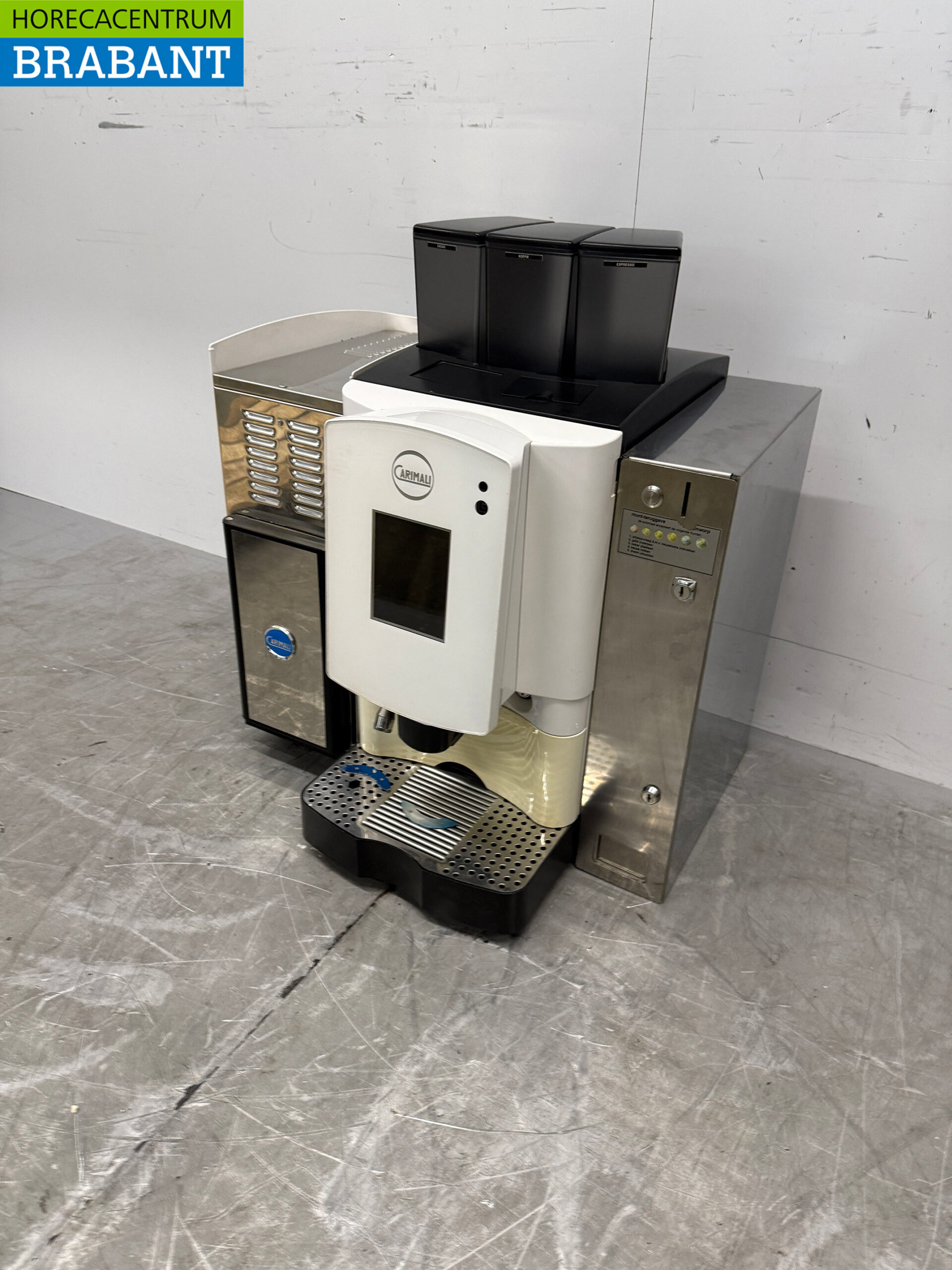 Carimali Optima Espressomaschine mit Milchkühler Euro-Einsatz 230V Horeca – Bild 2