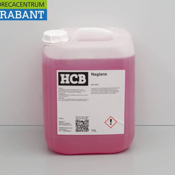 HCB Universal-Glanzmittel für Geschirrspülmaschinen und Gläserspülmaschinen, Spülmittel, 10 Liter, Gastronomie