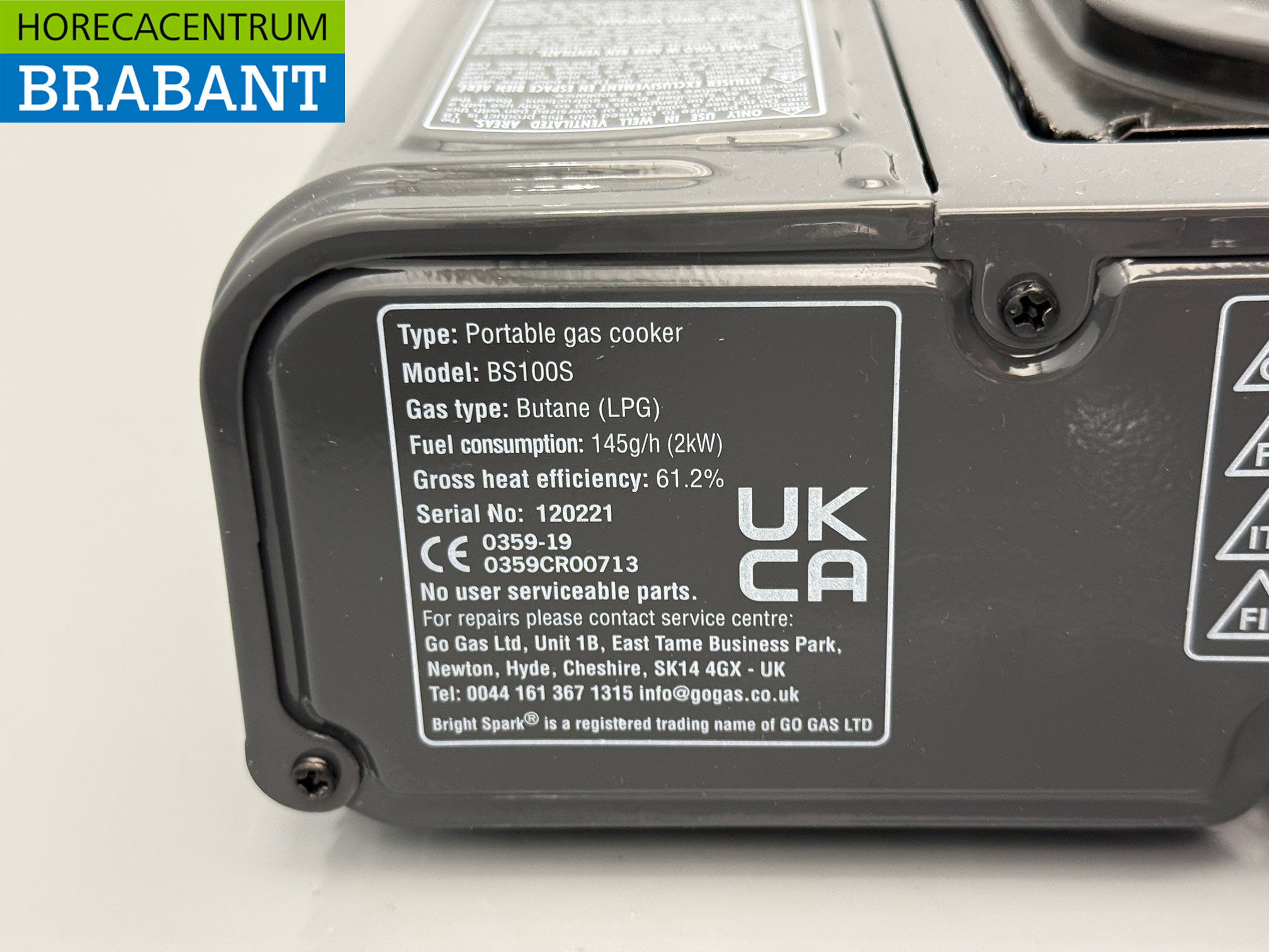 Bright Spark Kocher BS100 Butan Camping Horeca – Bild 9