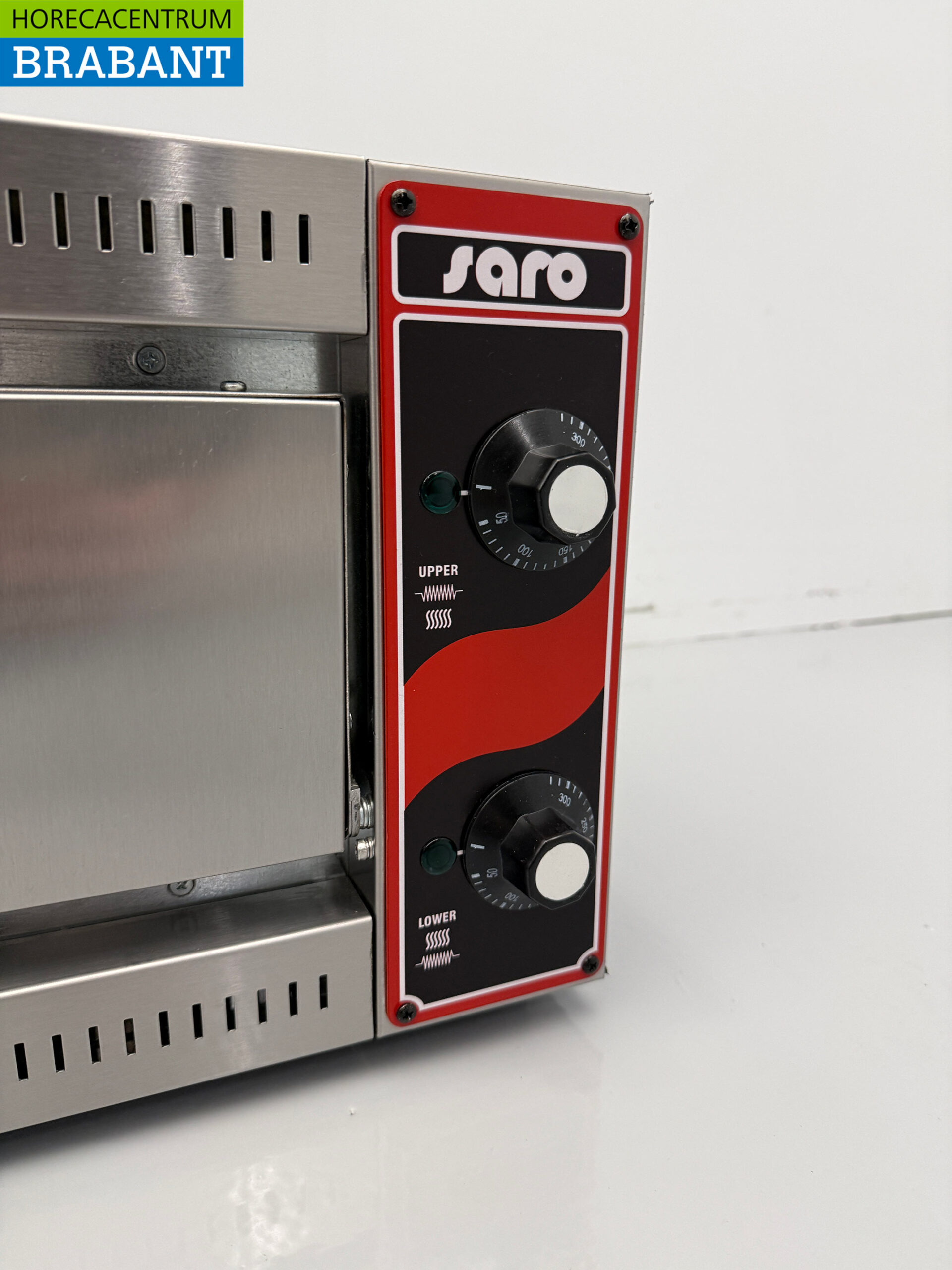 Saro Palermo Pizzaofen aus Edelstahl 1 Pizza 230V Horeca – Bild 4