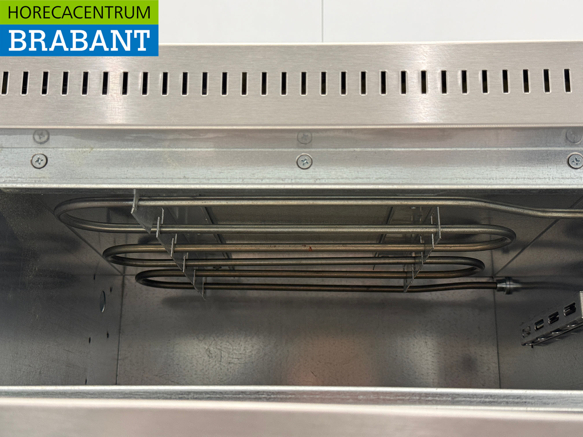 Saro Palermo Pizzaofen aus Edelstahl 1 Pizza 230V Horeca – Bild 6