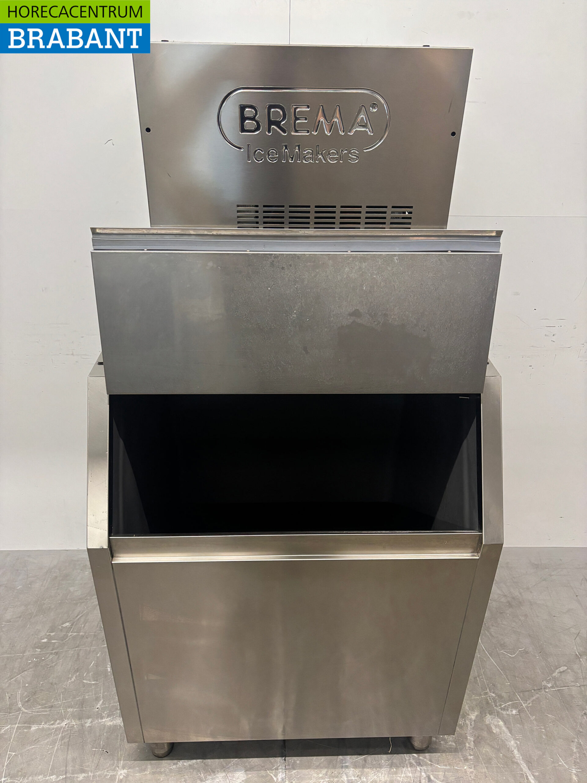Edelstahl-Schilferijs-Maschine „Brema“, 157 kg pro Tag, Bunkerinhalt 200 kg, 230 V, Gastronomie – Bild 4