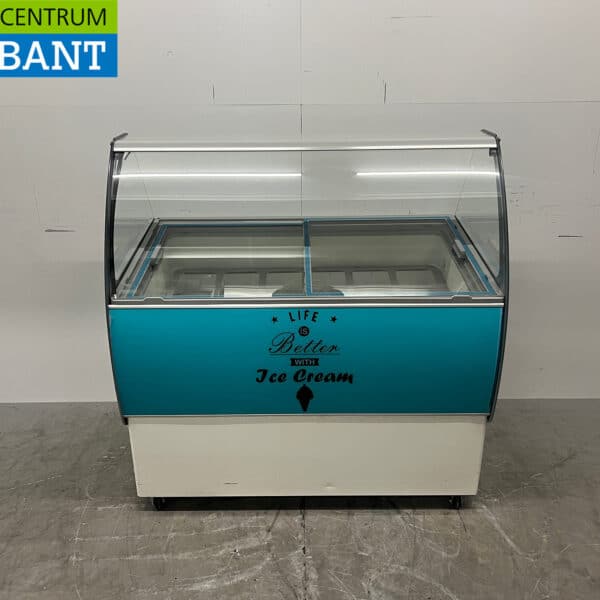 Mobile Combisteel Bali Scoop Eiscremevitrine 9 Schalen 230V Horeca