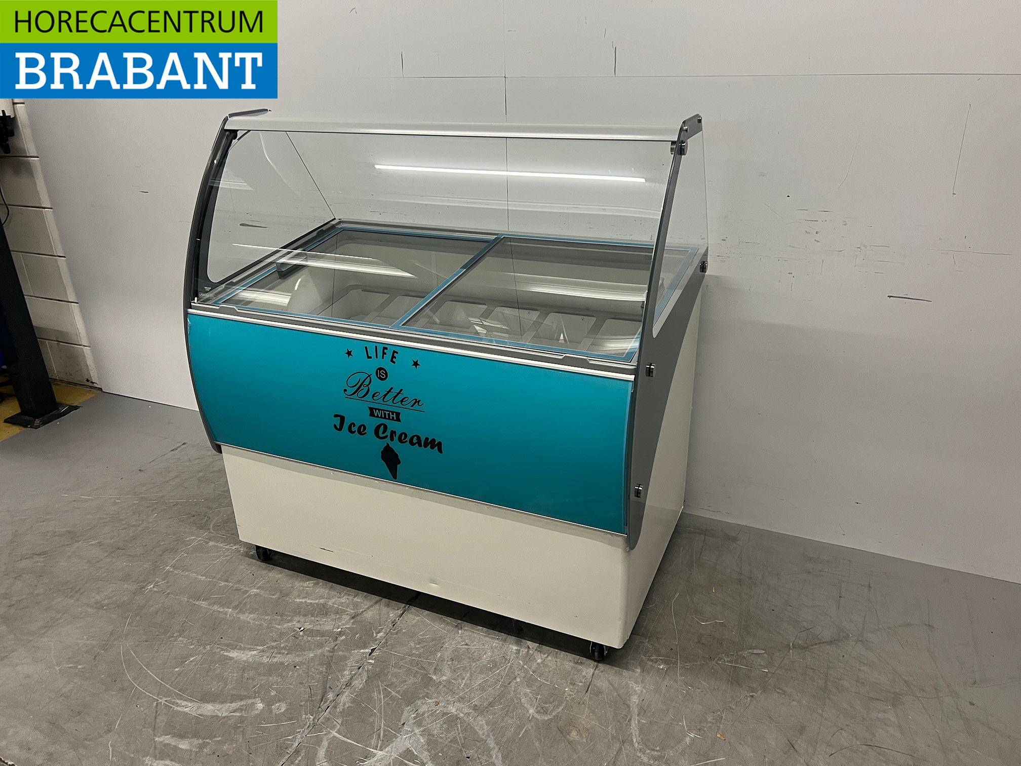 Mobile Combisteel Bali Scoop Eiscremevitrine 9 Schalen 230V Horeca – Bild 2