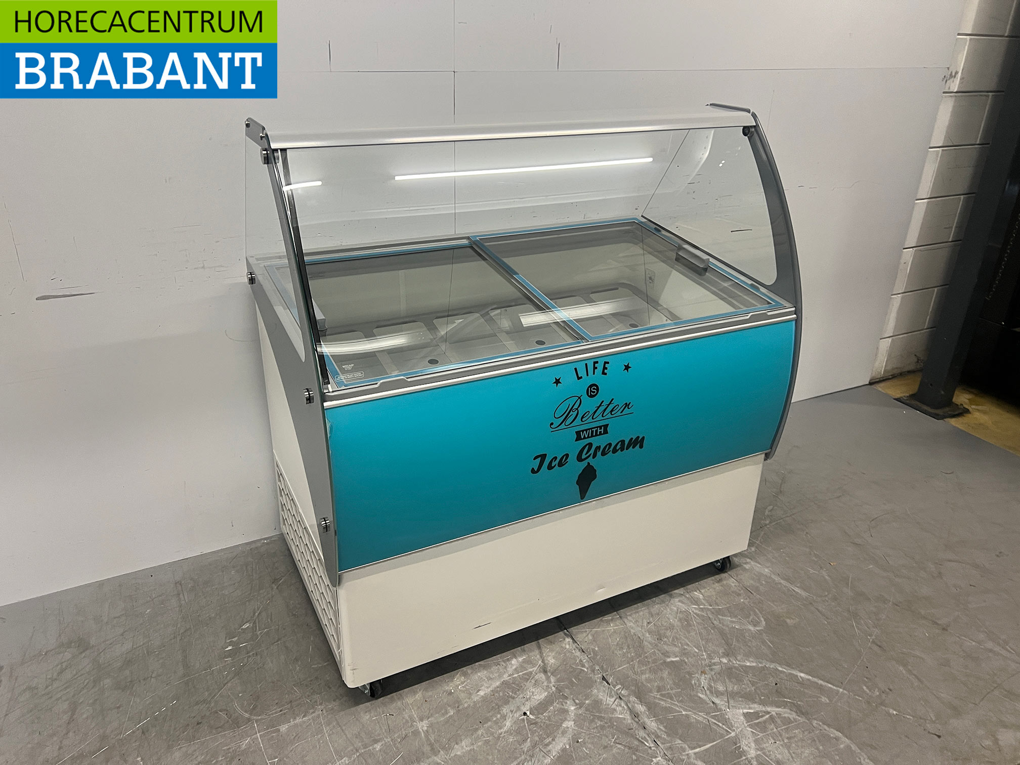 Mobile Combisteel Bali Scoop Eiscremevitrine 9 Schalen 230V Horeca – Bild 3