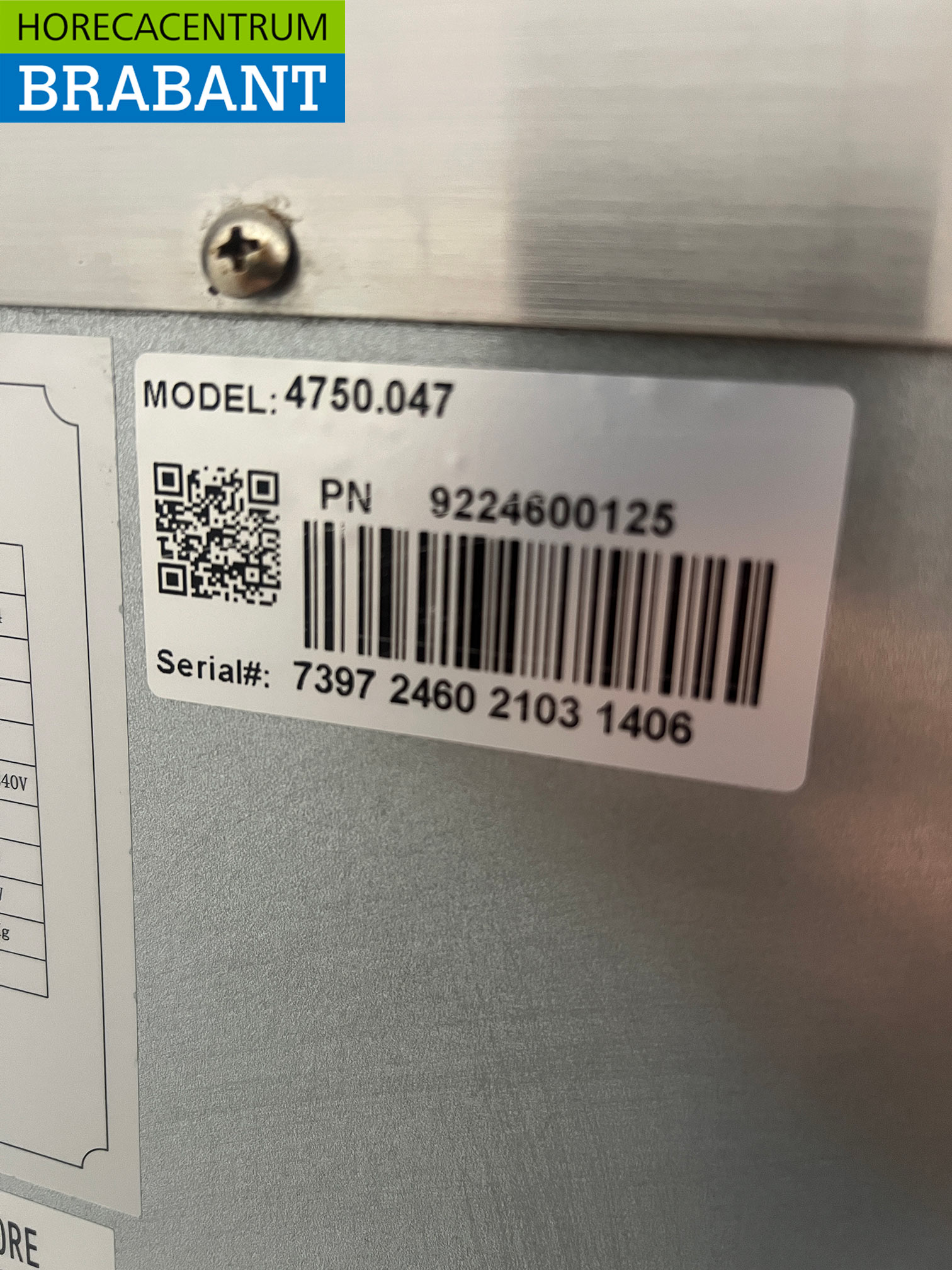 Edelstahl-Kühlarbeitsbank „Ecofrost“ mit 2 Schubladen und 2 Türen, 136 cm, 230 V, Gastronomie – Bild 6