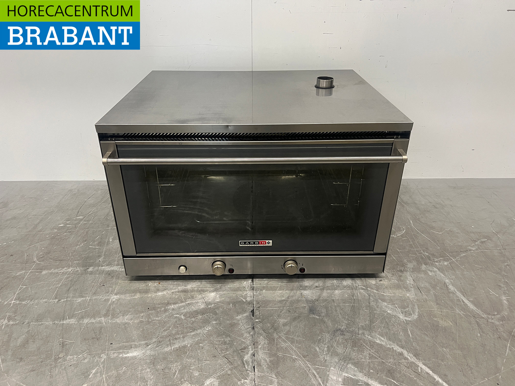 Garbin-Heißluftofen aus Edelstahl, 3 x 60/40 cm oder 1/1 GN, 400 V, Gastronomie