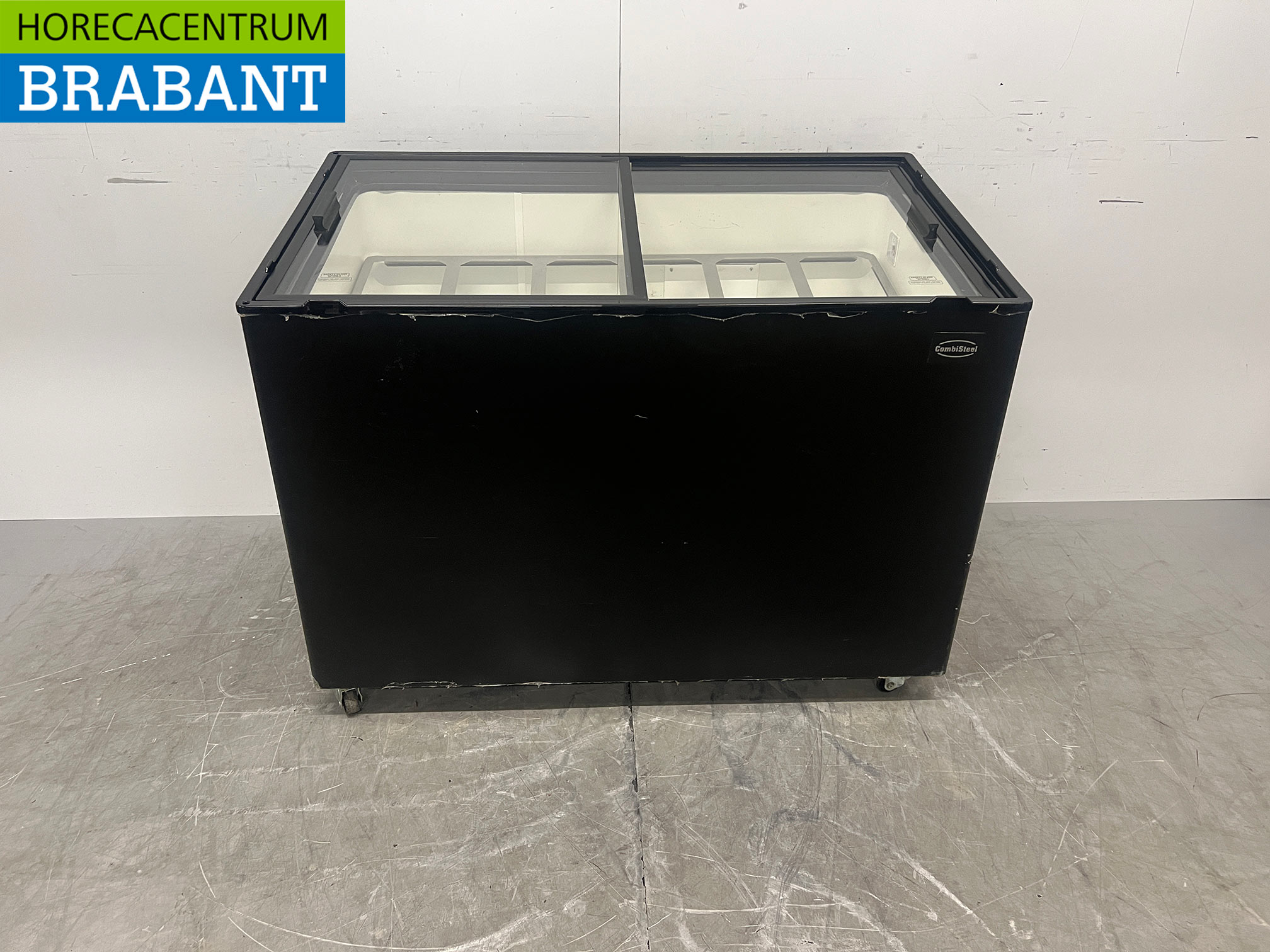 Mobile Combisteel Java Scoop Eiscremevitrine 8 Schalen 230V Horeca