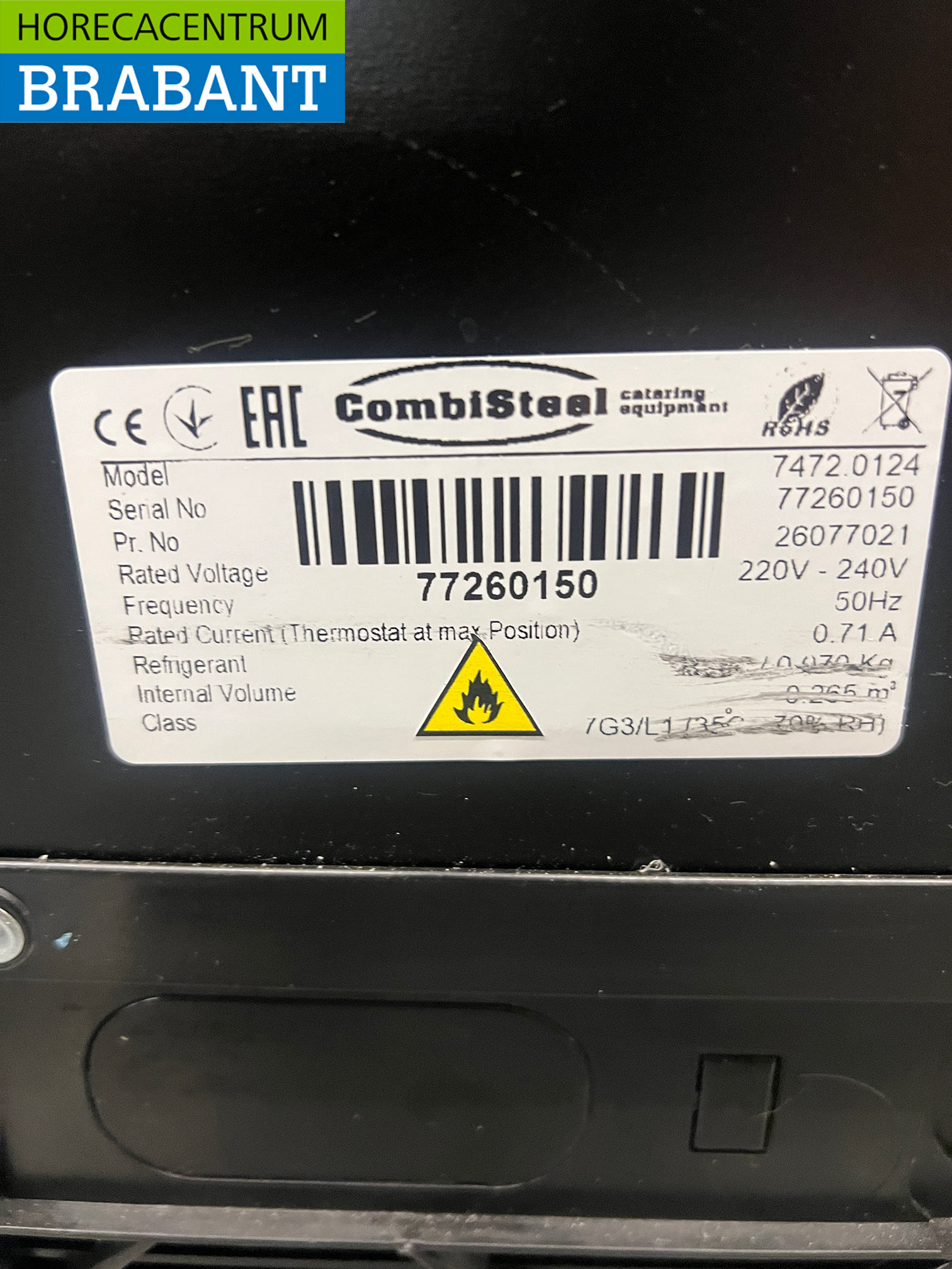 Mobile Combisteel Corsica Scoop Eiscremevitrine 6 Fächer 230V Horeca – Bild 7
