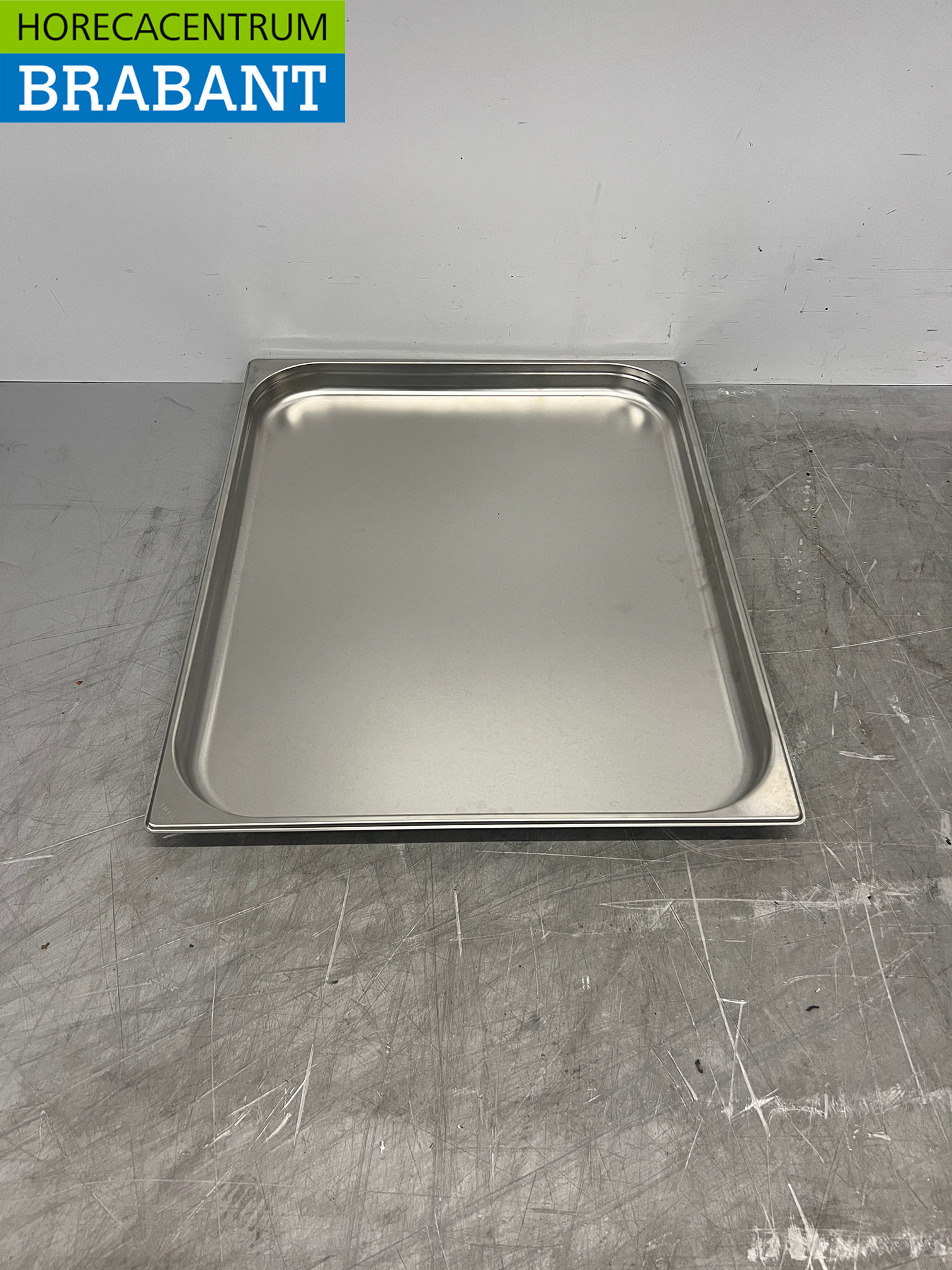 Edelstahl Blanco 2/1 GN – Gastronorm-Behälter 40 mm für die Gastronomie