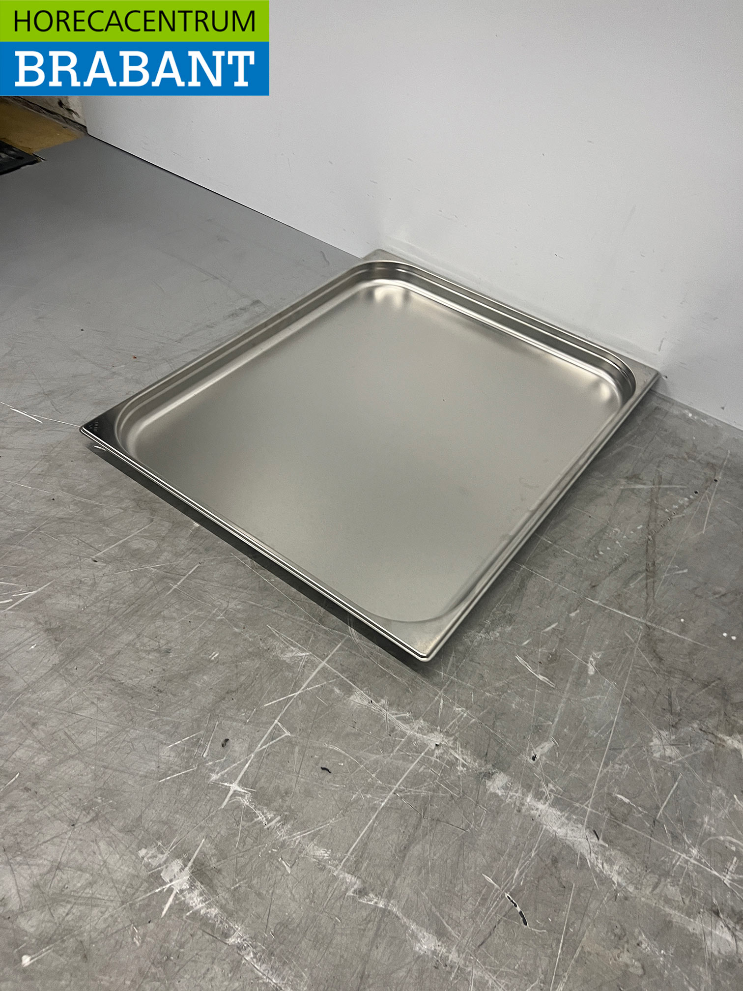 Edelstahl Blanco 2/1 GN – Gastronorm-Behälter 40 mm für die Gastronomie – Bild 2