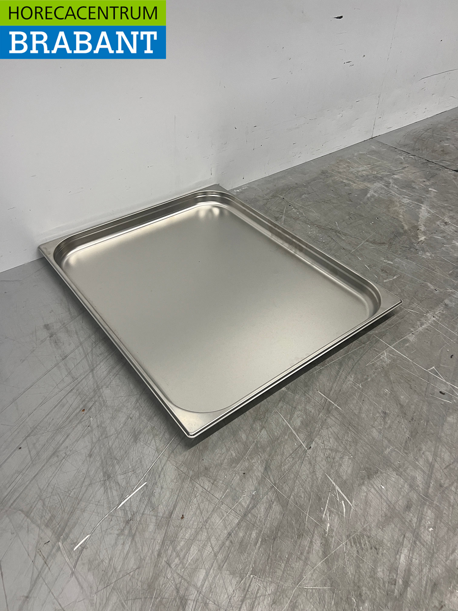 Edelstahl Blanco 2/1 GN – Gastronorm-Behälter 40 mm für die Gastronomie – Bild 3