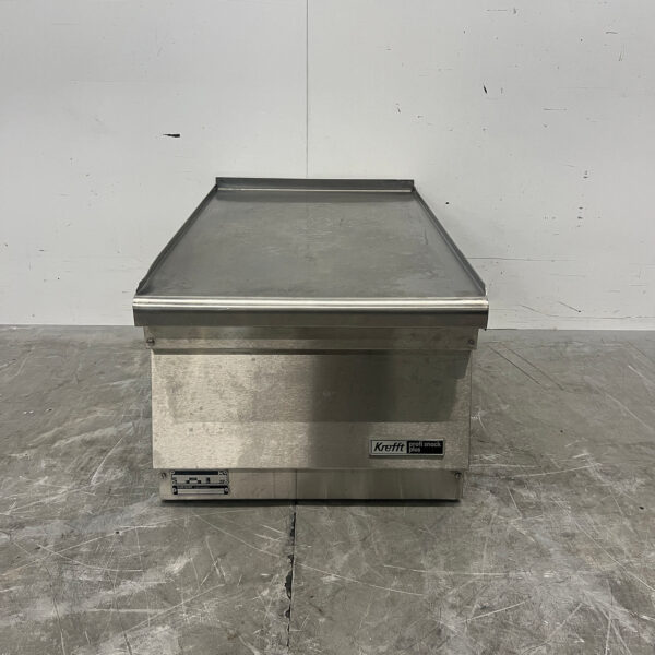 Edelstahl-Krefft-Arbeitsmodul, neutral, Blindmodul, 40 cm, Gastronomie