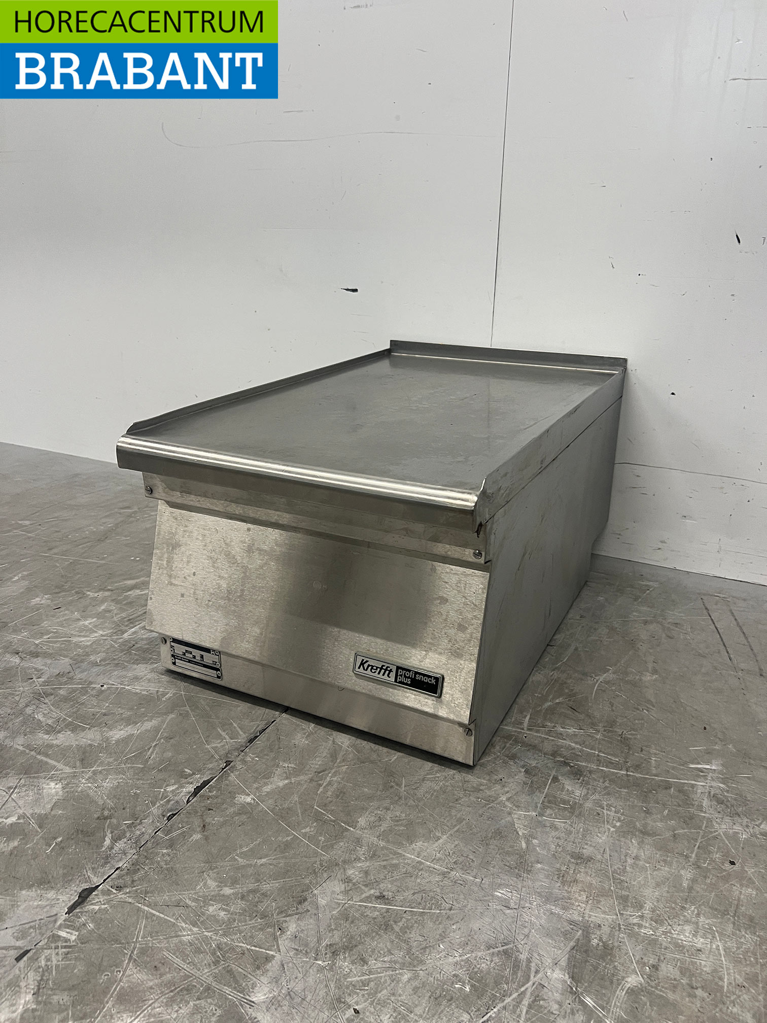 Edelstahl-Krefft-Arbeitsmodul, neutral, Blindmodul, 40 cm, Gastronomie – Bild 2