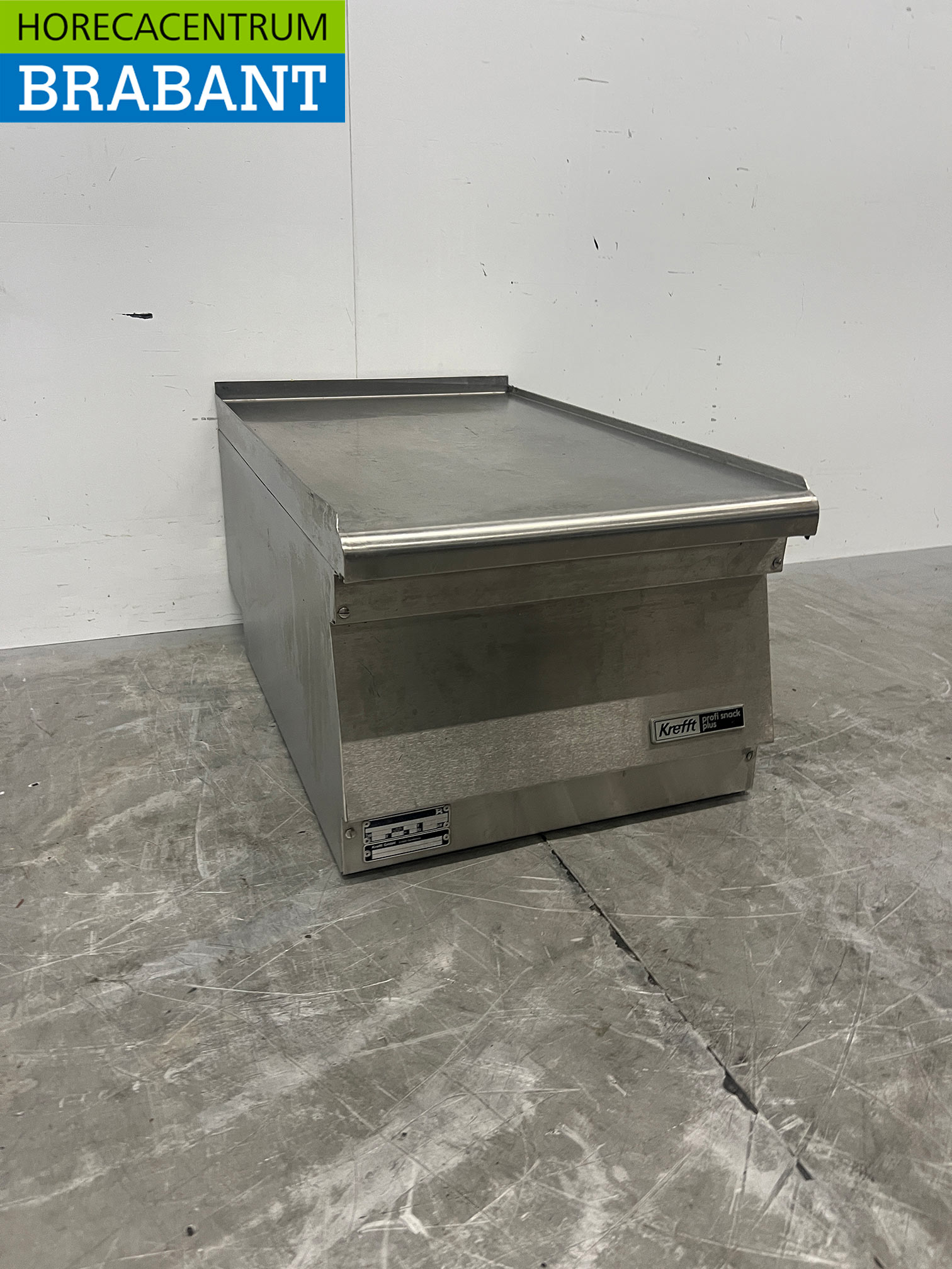 Edelstahl-Krefft-Arbeitsmodul, neutral, Blindmodul, 40 cm, Gastronomie – Bild 3
