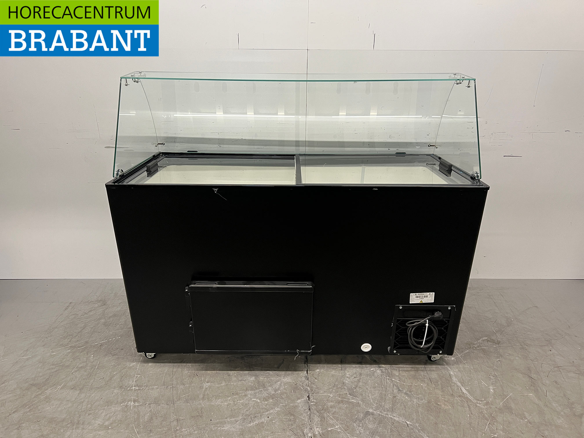 Mobile Combisteel Teneriffa Schaufel-Eisvitrine 10 Fächer 230V Horeca – Bild 4