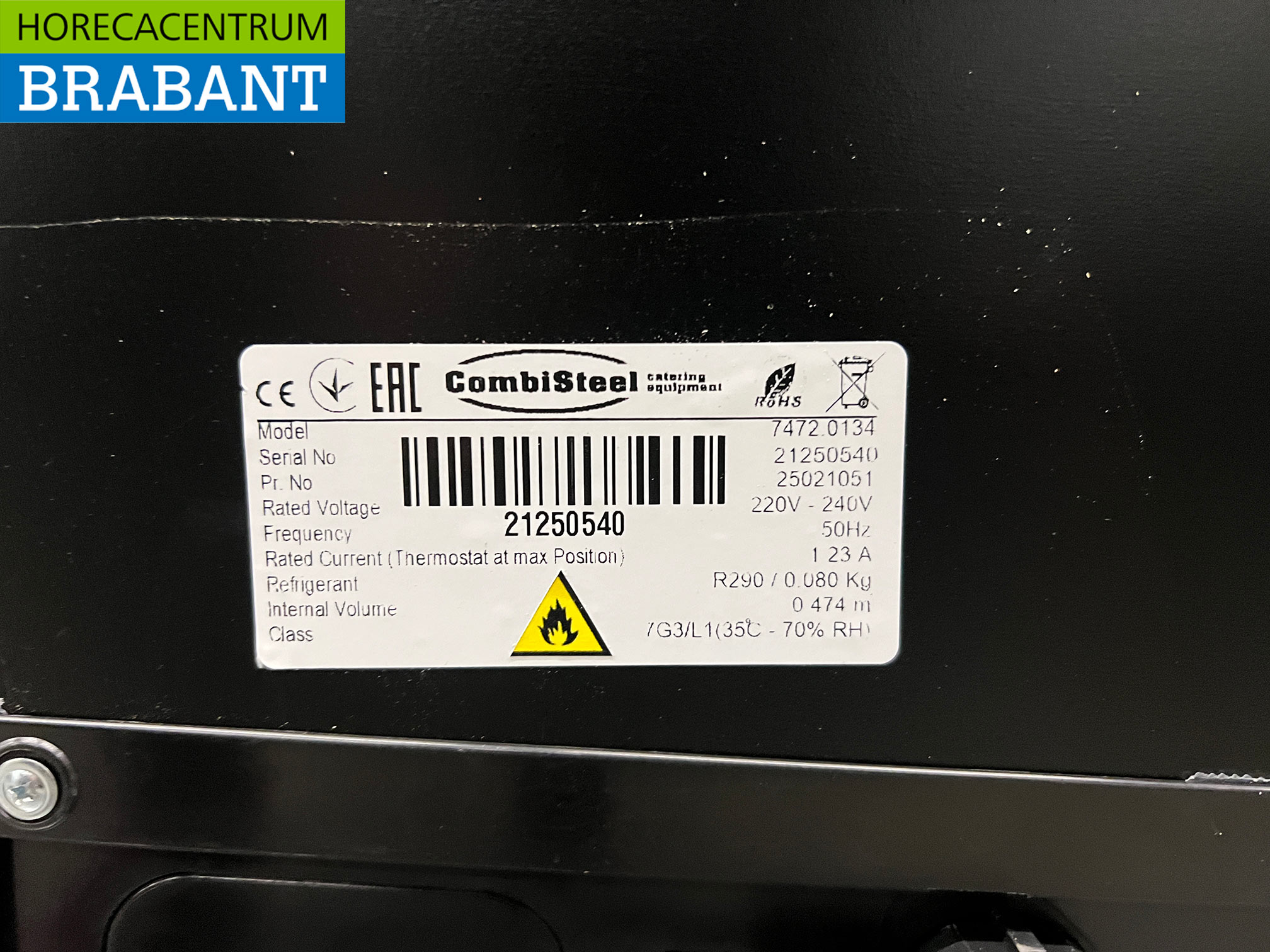 Mobile Combisteel Teneriffa Schaufel-Eisvitrine 10 Fächer 230V Horeca – Bild 7
