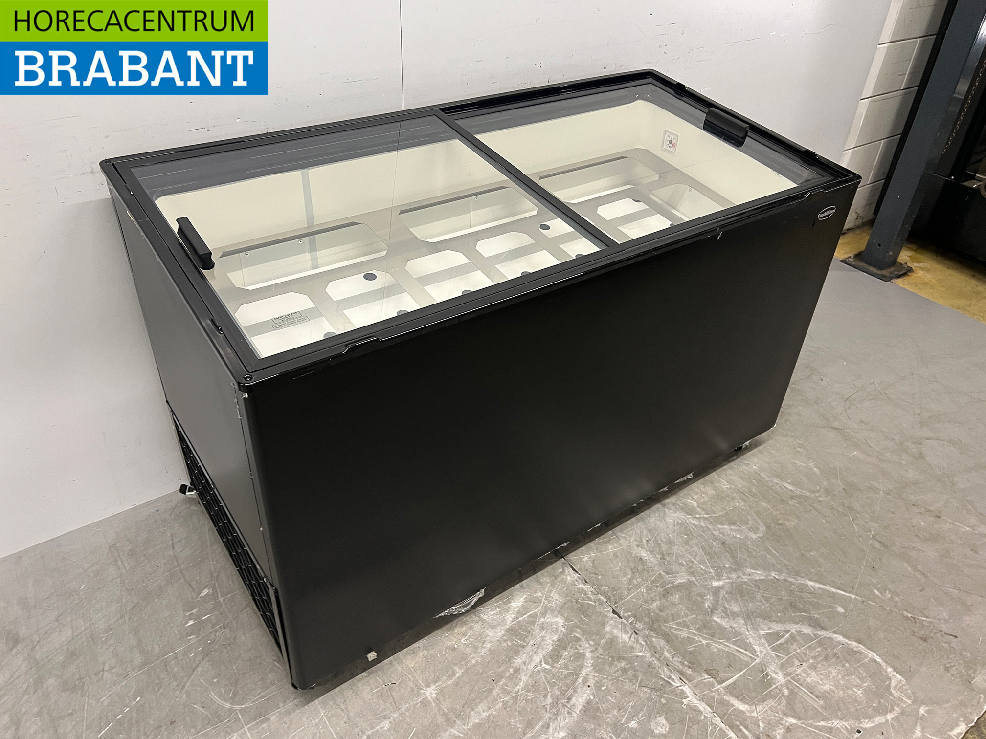 Mobile Combisteel Teneriffa Schaufel-Eisvitrine 10 Fächer 230V Horeca – Bild 3