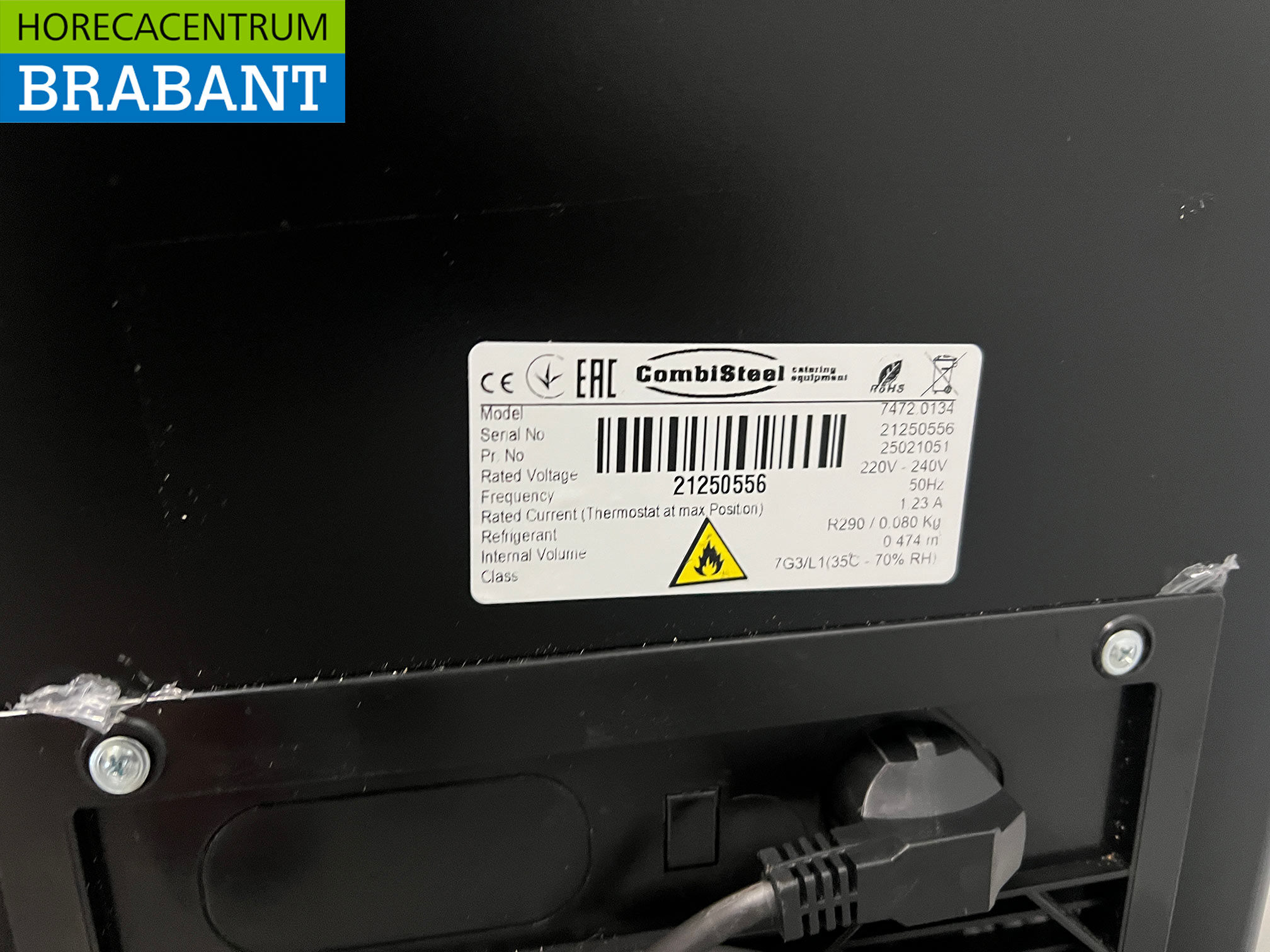 Mobile Combisteel Teneriffa Schaufel-Eisvitrine 10 Fächer 230V Horeca – Bild 6