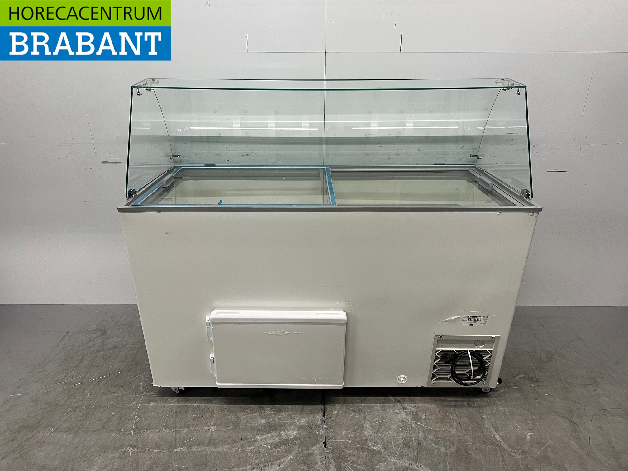 Mobile Combisteel Teneriffa Schaufel-Eisvitrine 10 Fächer 230V Horeca – Bild 4
