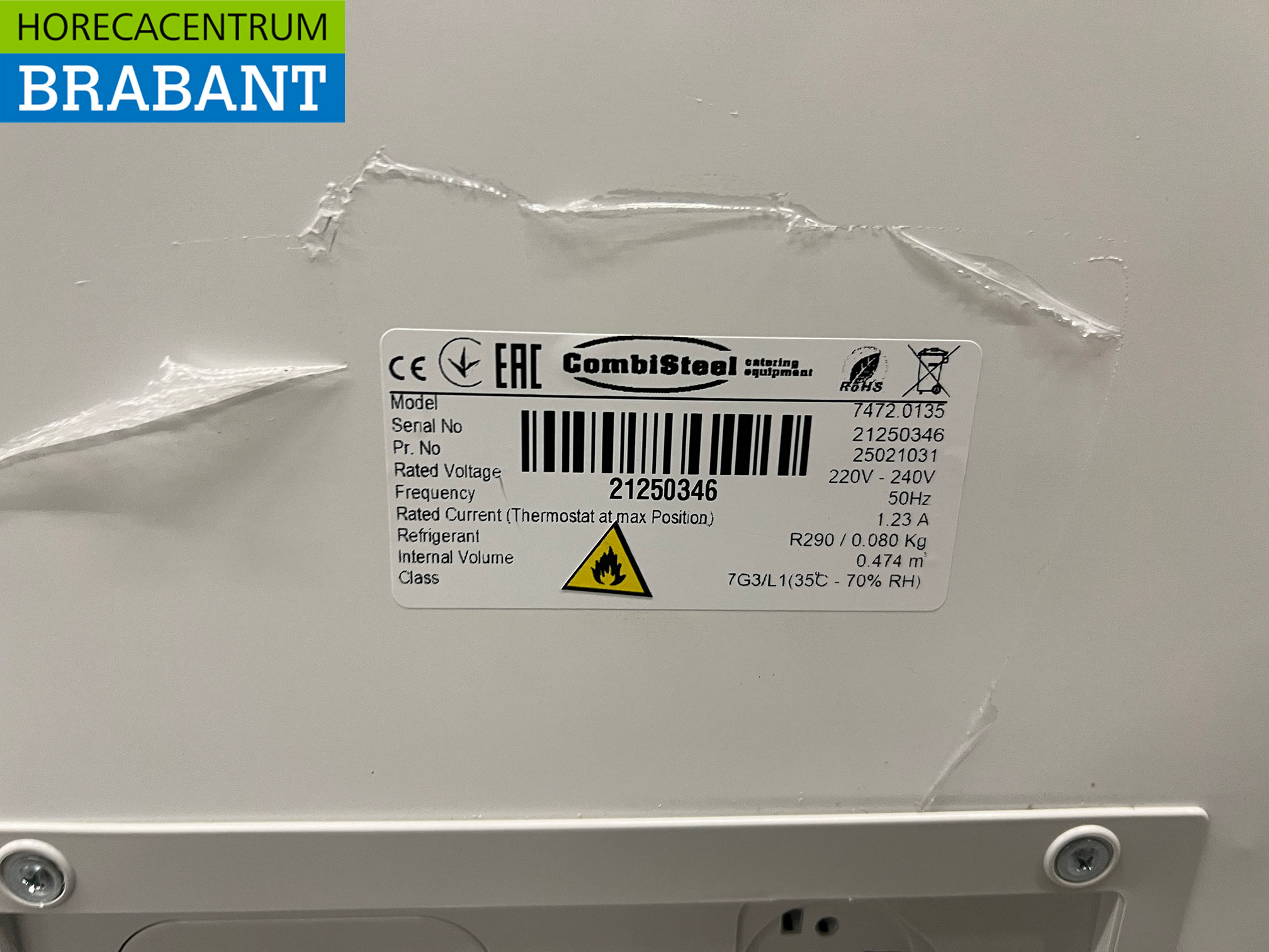 Mobile Combisteel Teneriffa Schaufel-Eisvitrine 10 Fächer 230V Horeca – Bild 7