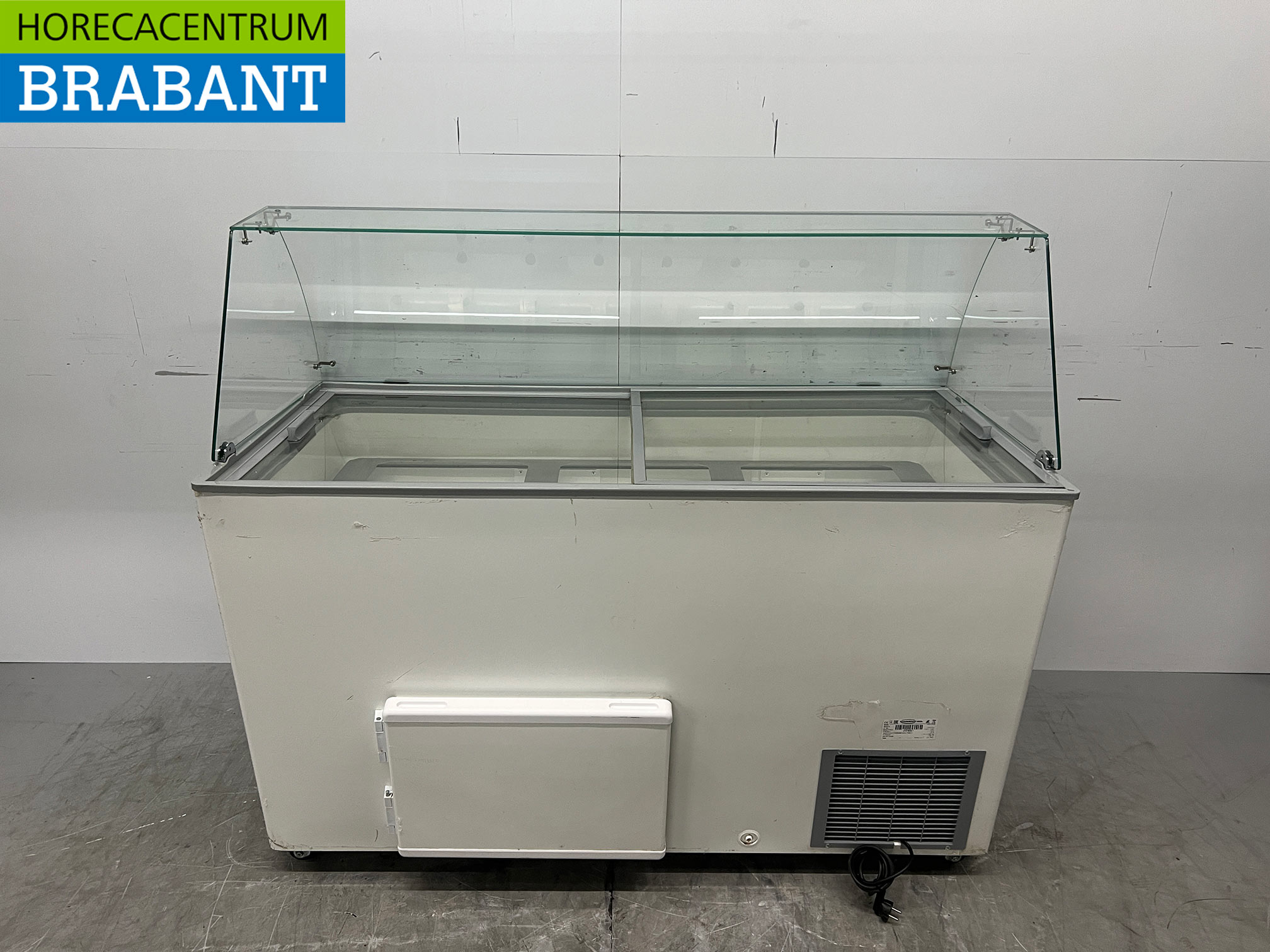 Mobile Combisteel Teneriffa Schaufel-Eisvitrine 10 Fächer 230V Horeca – Bild 4