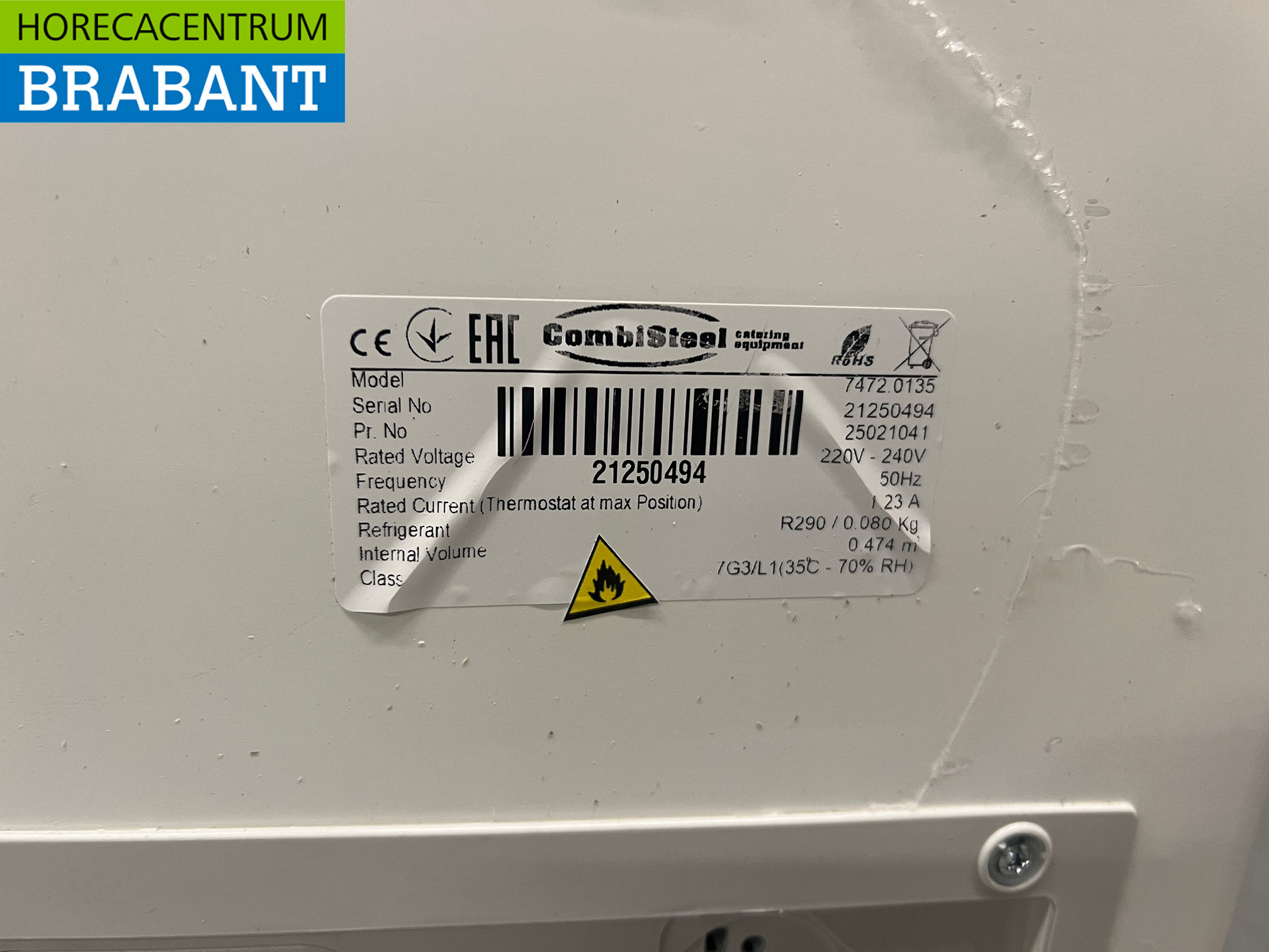 Mobile Combisteel Teneriffa Schaufel-Eisvitrine 10 Fächer 230V Horeca – Bild 7