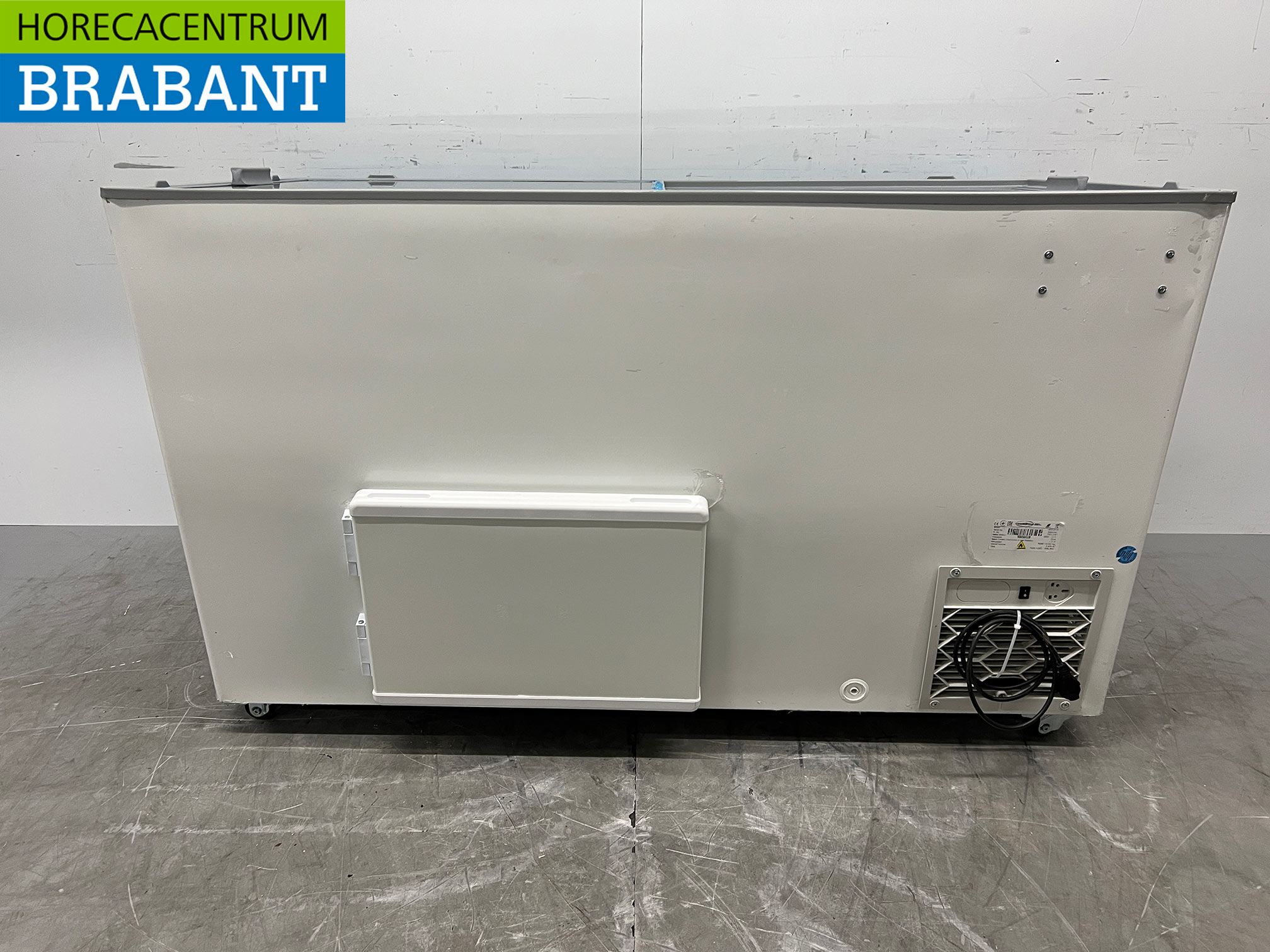 Mobile Combisteel Curacao-Eisvitrine „Schepijs“ mit 10 Behältern, 230 V, Gastronomie – Bild 6