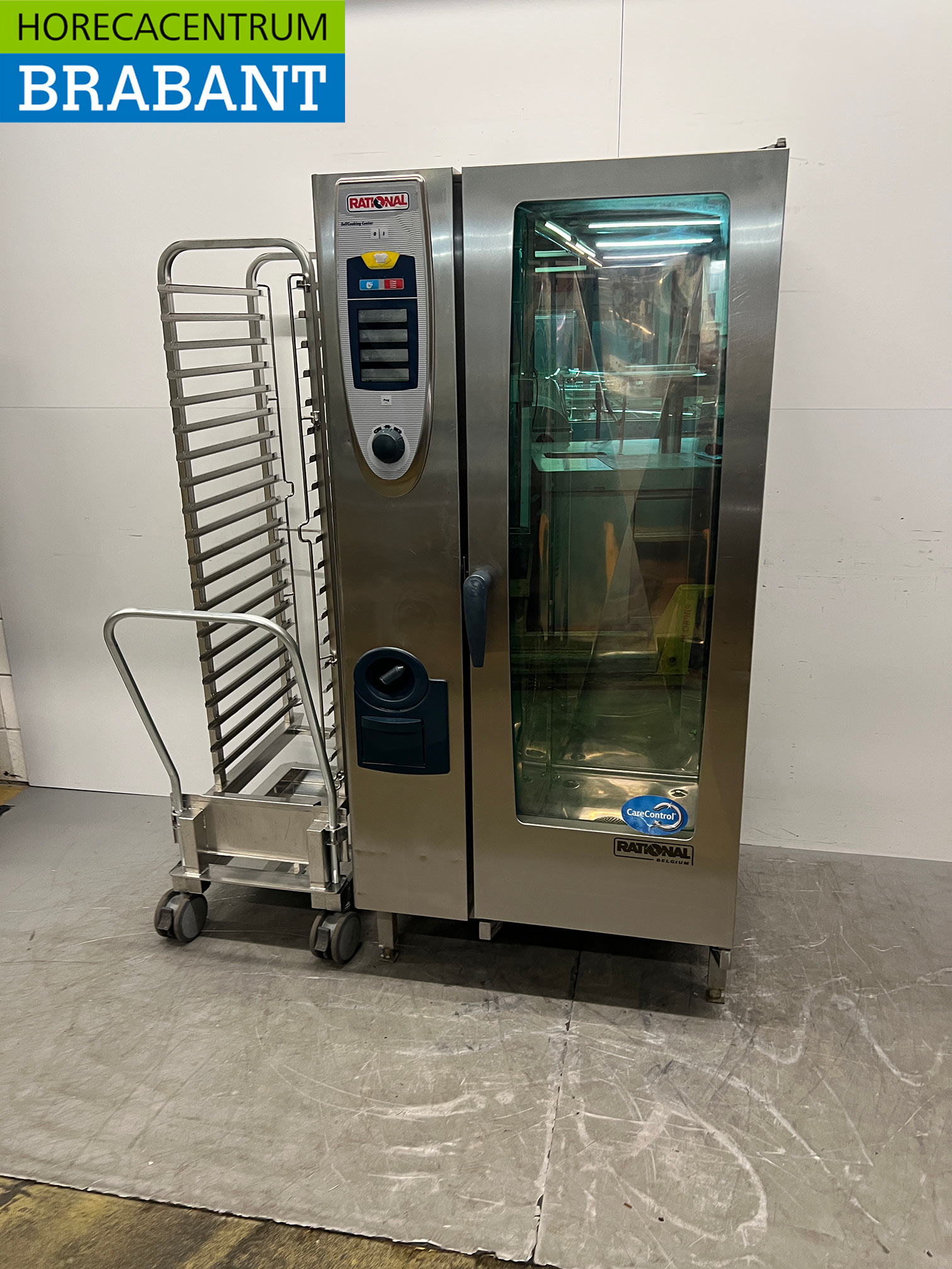 Edelstahl-Kombidämpfer Rational SCC 201, 20 x 1/1 GN, 400 V, Gastronomie