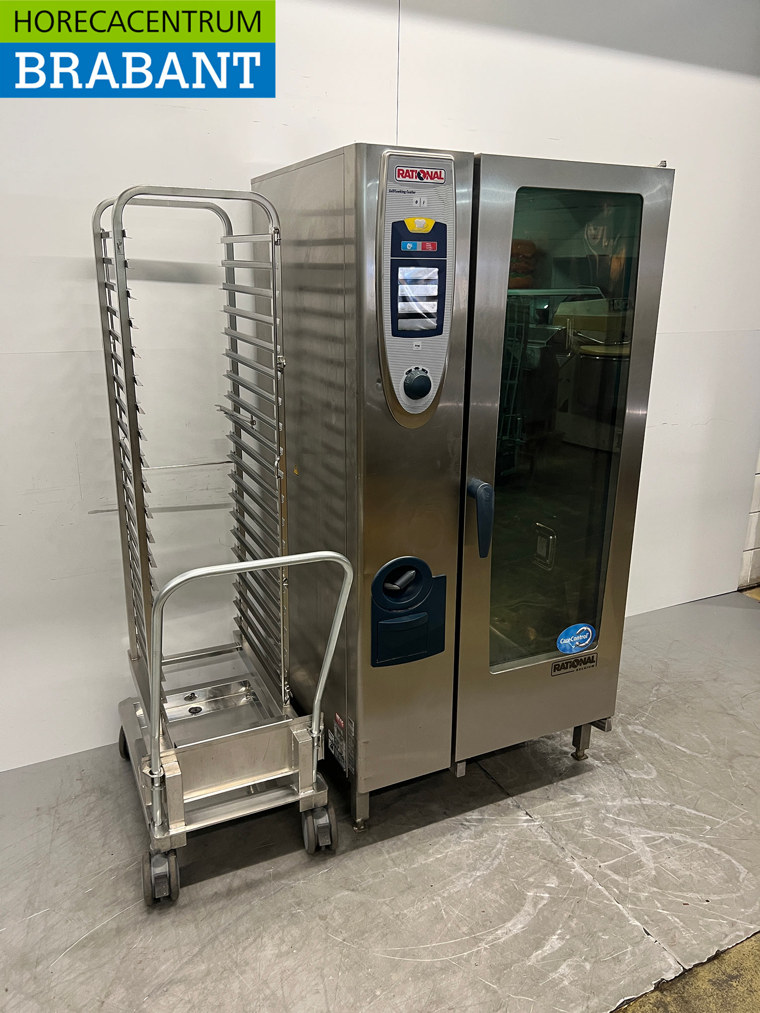 Edelstahl-Kombidämpfer Rational SCC 201, 20 x 1/1 GN, 400 V, Gastronomie – Bild 3