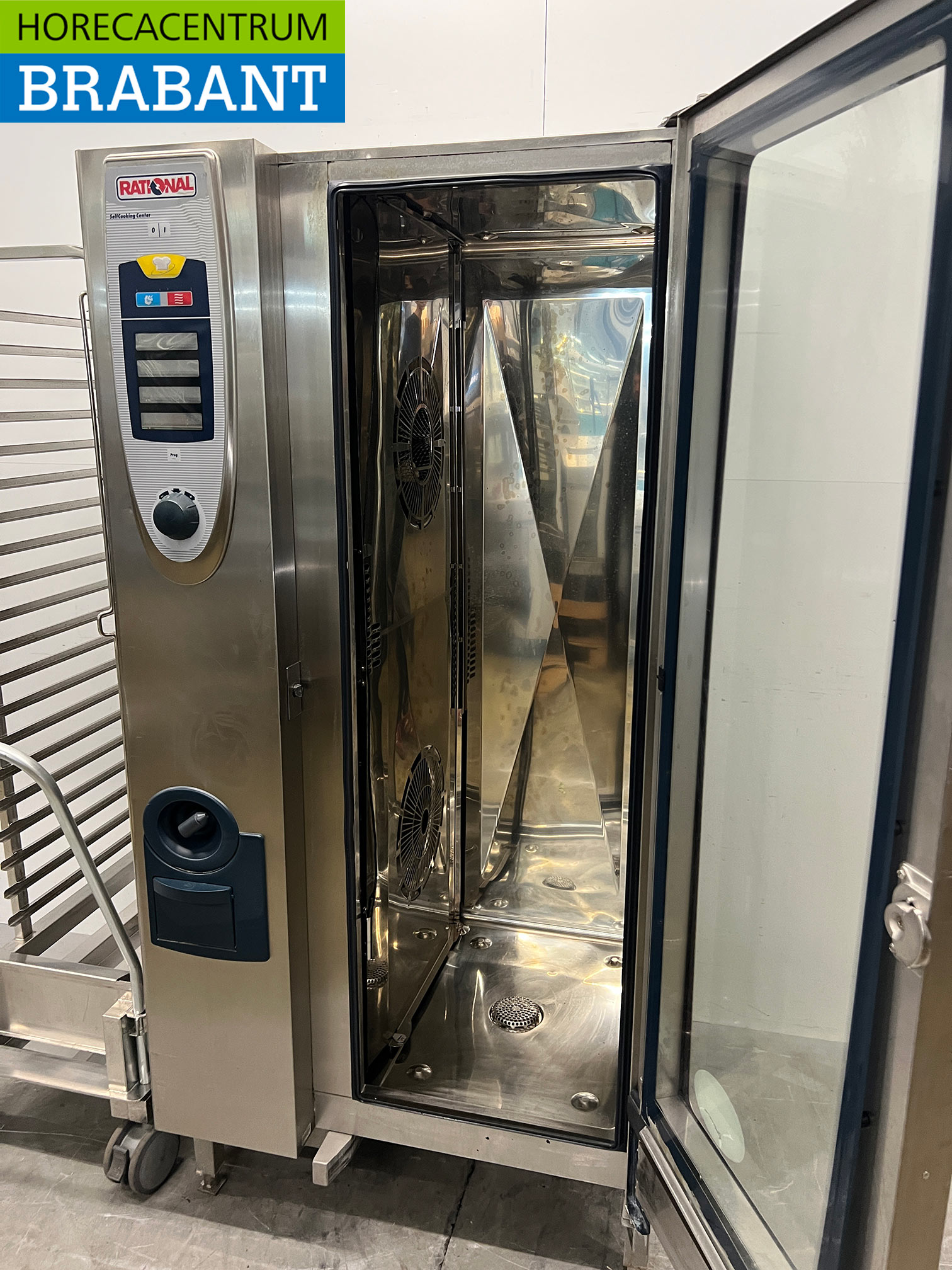 Edelstahl-Kombidämpfer Rational SCC 201, 20 x 1/1 GN, 400 V, Gastronomie – Bild 6