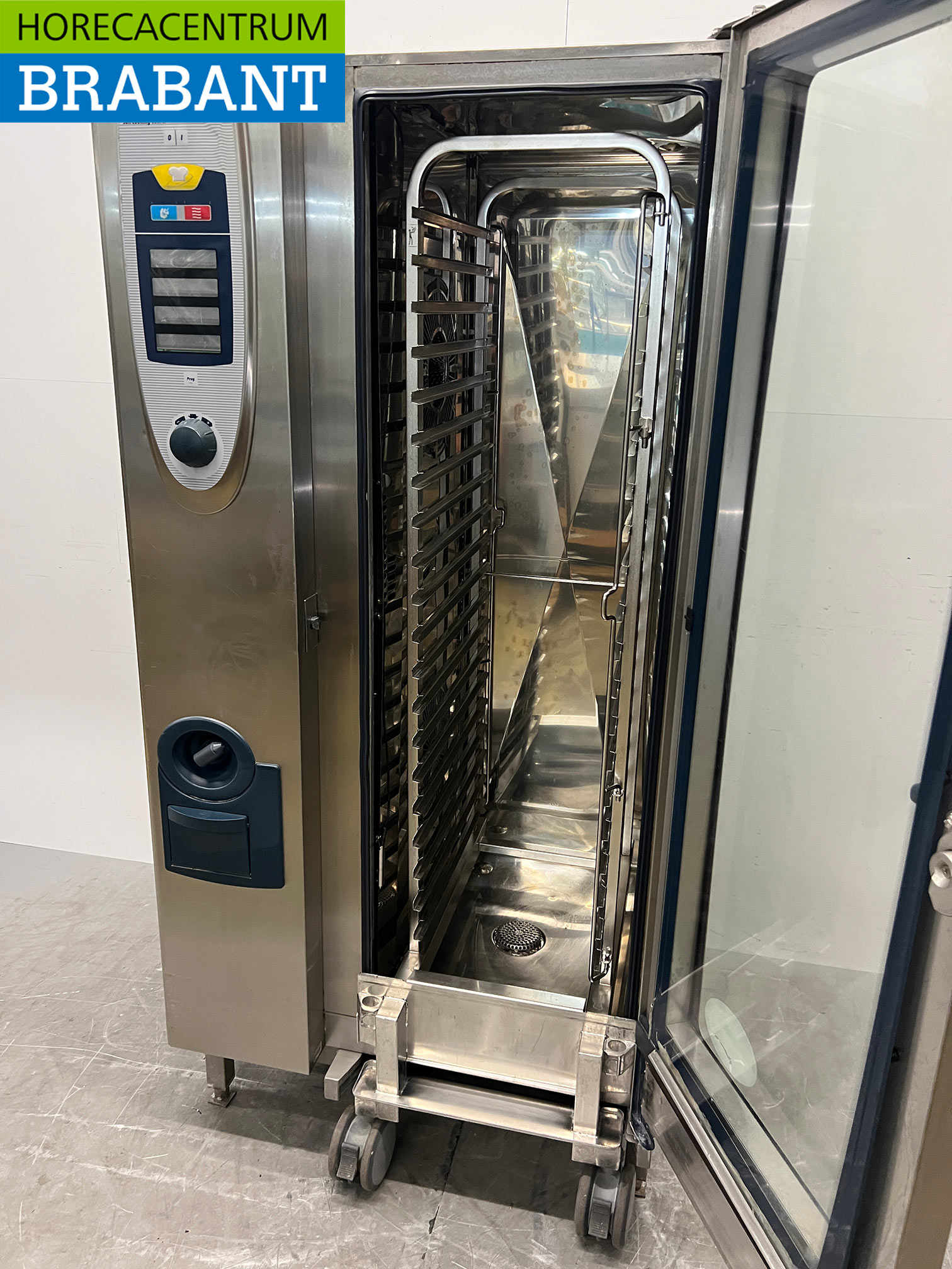 Edelstahl-Kombidämpfer Rational SCC 201, 20 x 1/1 GN, 400 V, Gastronomie – Bild 9