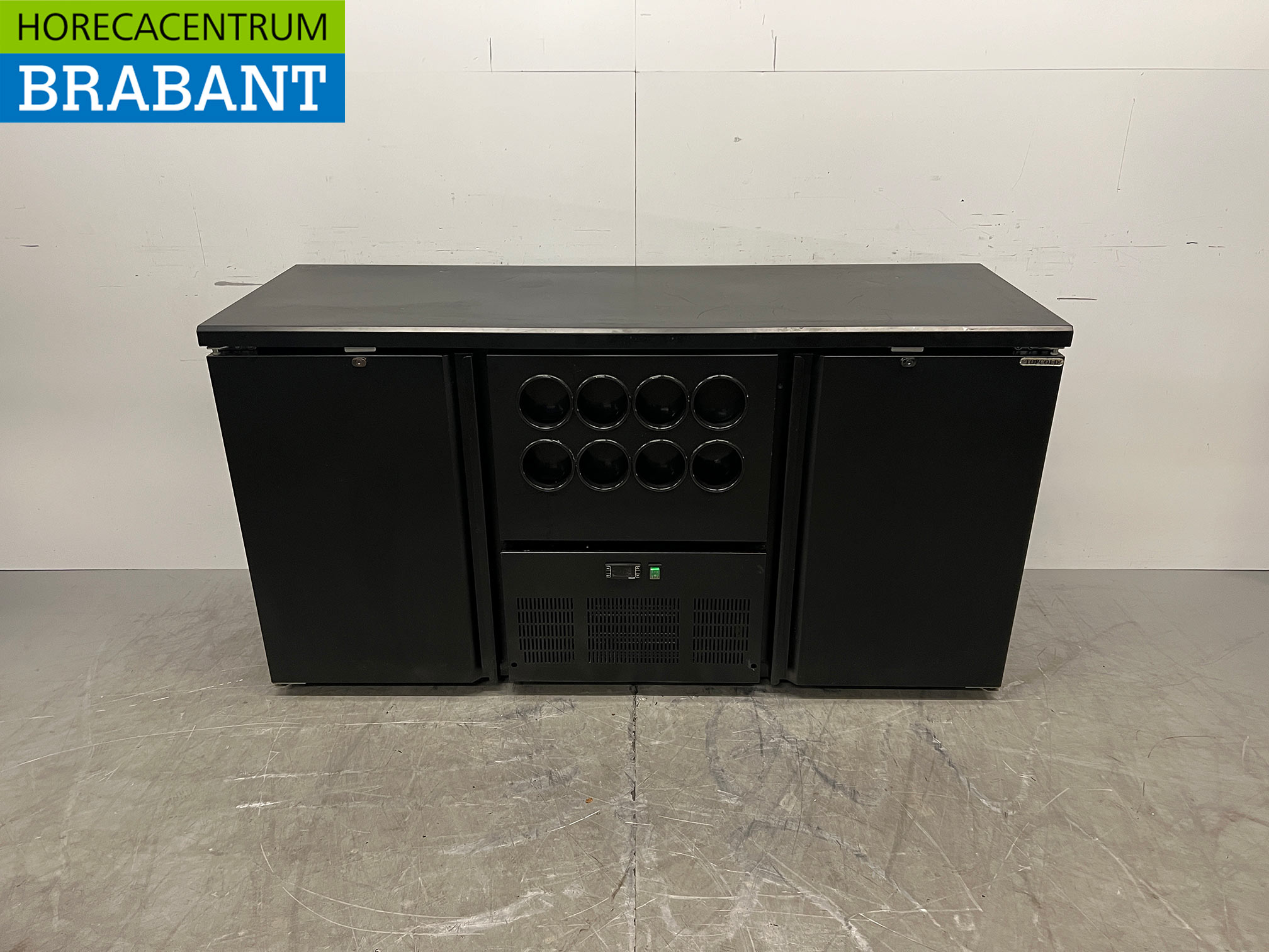 Topcold Flaschennest mit 2 Türen, 167 cm, 230 V, Gastronomie