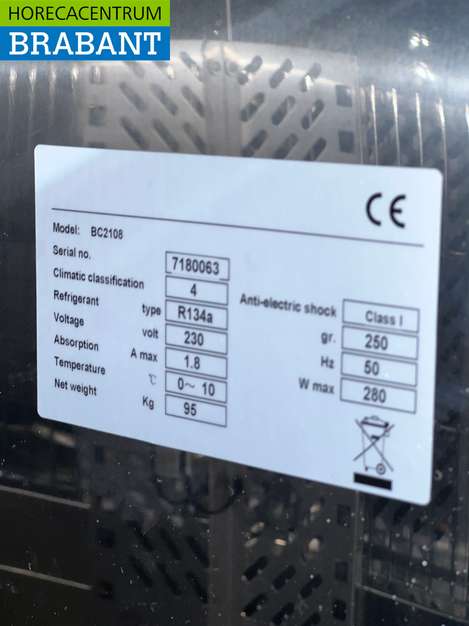 Topcold Flaschennest mit 2 Türen, 167 cm, 230 V, Gastronomie – Bild 5