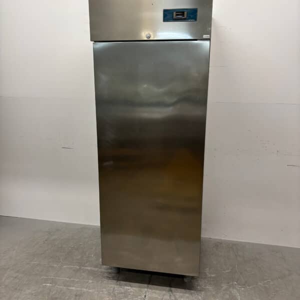Edelstahl-Dexion-Kühlschrank, 660 Liter, 230 V, Gastronomie