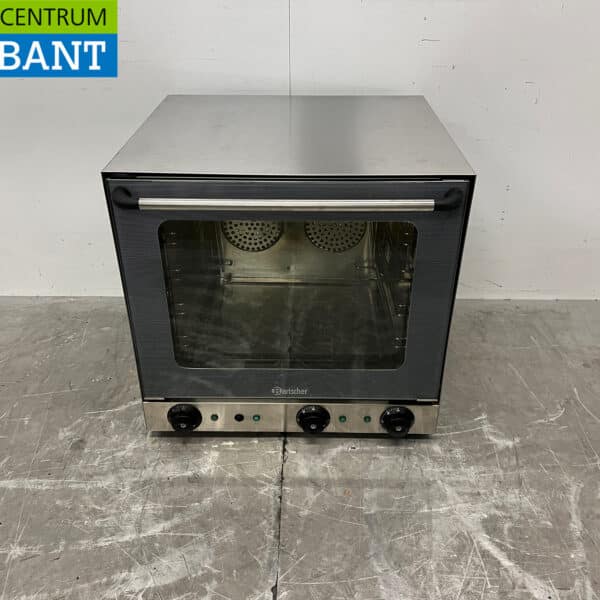 Bartscher Heißluftofen aus Edelstahl mit Grillfunktion, 4 x 44,5/33 cm, 230 V, Gastronomie