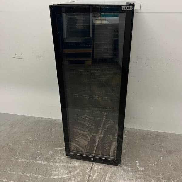 HCB Glastürkühlschrank Getränkekühlschrank Glastür 248 Liter 230V Horeca