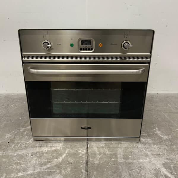 Boretti-Einbau-Heißluftofen aus Edelstahl, 4 x 42,5/38,5 cm, 230 V, Gastronomie