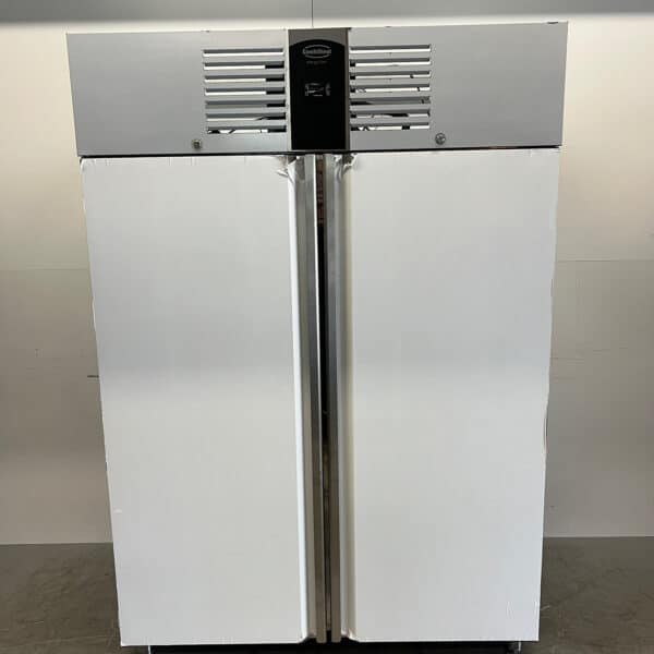 Edelstahl-Kühlschrank „Combisteel“ mit Doppeltüren, 1.300 Liter, 230 V, Gastronomie