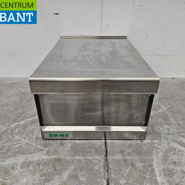 Edelstahl Emme Arbeitsschrank Neutral Jalousiekasten 40 cm Horeca