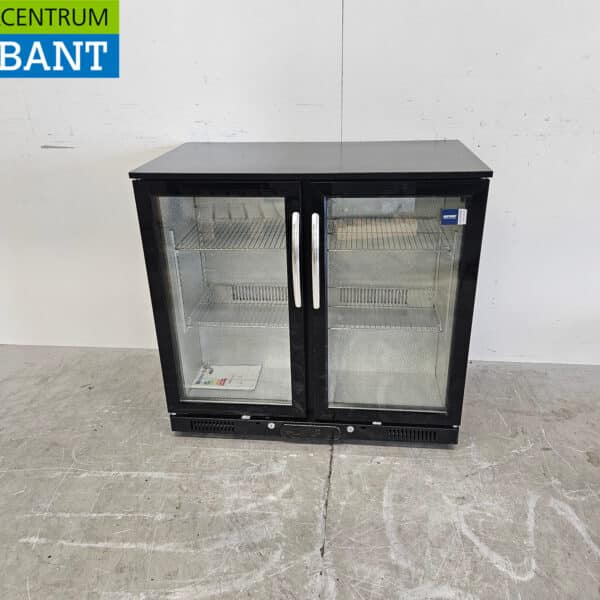Maxxfrost Barkühlschrank, 2 Glastüren, 208 Liter, 90 cm, 230 V, Gastronomie