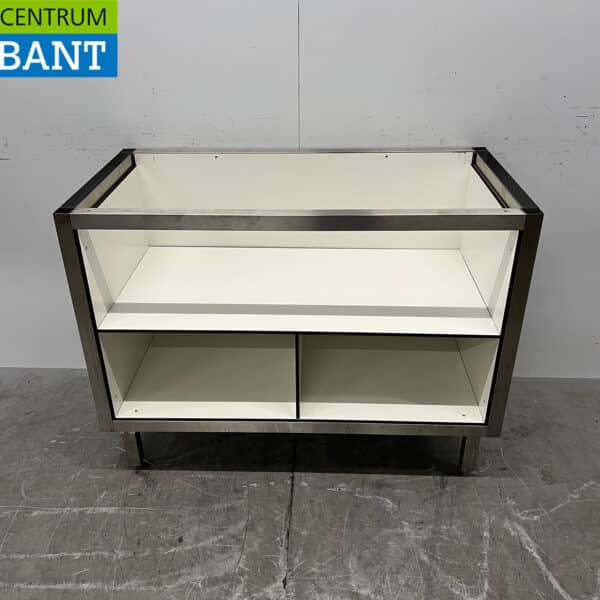 Edelstahl-Unterschrank-Gestell 114 x 57,5 x 85 cm Gastronomie