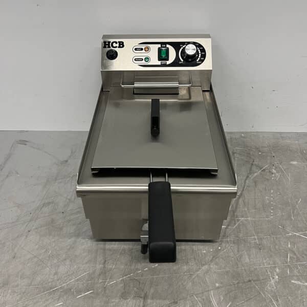 HCB Edelstahl Friteuse 14 Liter 230V Horeca