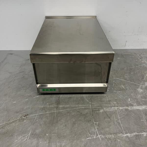Edelstahl Emme Arbeitsschrank Neutral Jalousiekasten 40 cm Horeca