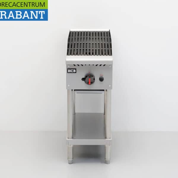 HCB Edelstahlgrill Chargrill, 1 Brenner, Propangas, 10,25 kW, 30,5 cm, Gastronomie